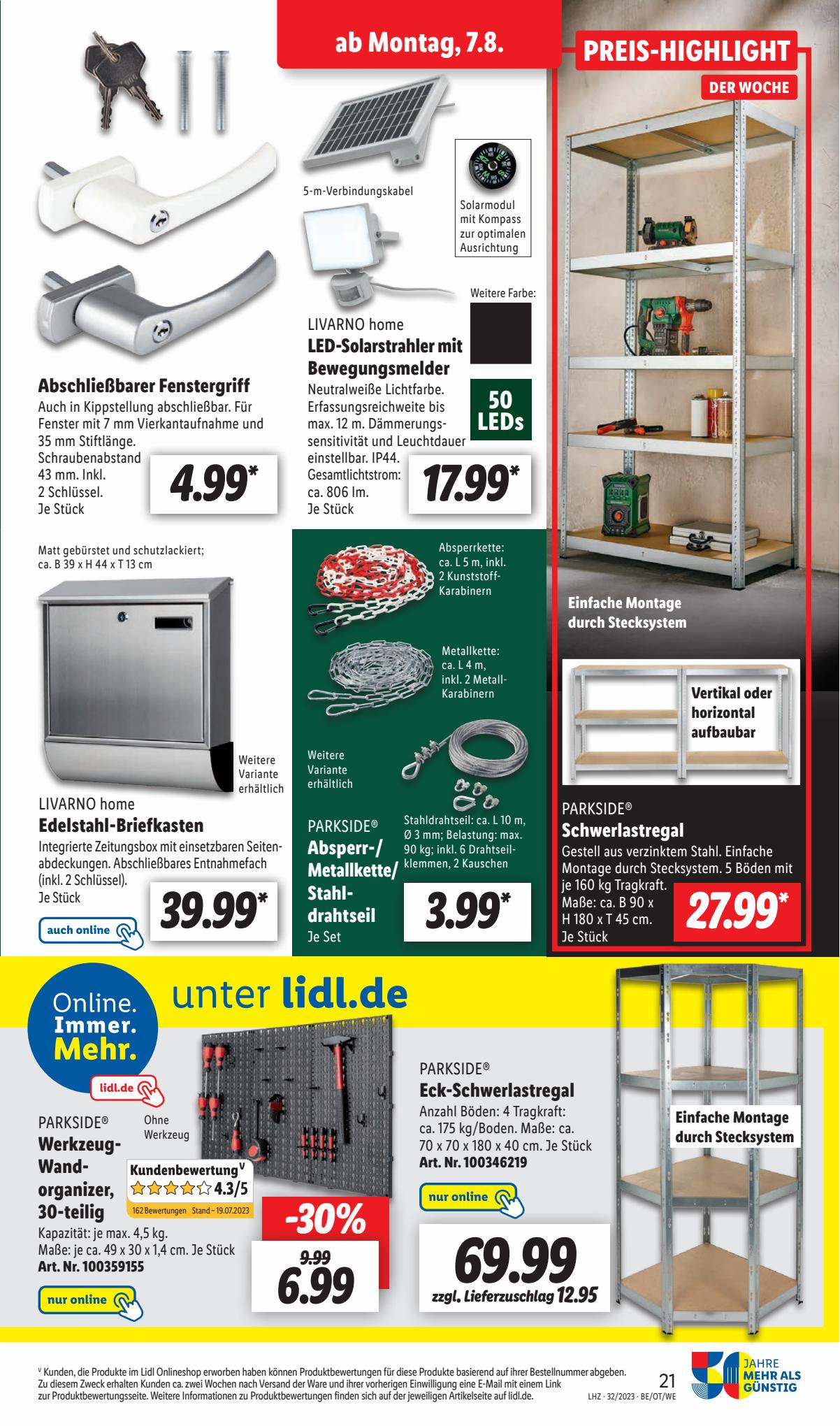 Lidl Prospekt 7 – 12 August 2023 Seite 23