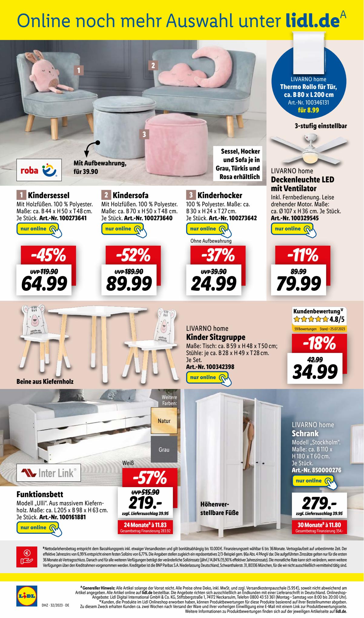 Lidl Prospekt 7 – 12 August 2023 Seite 28