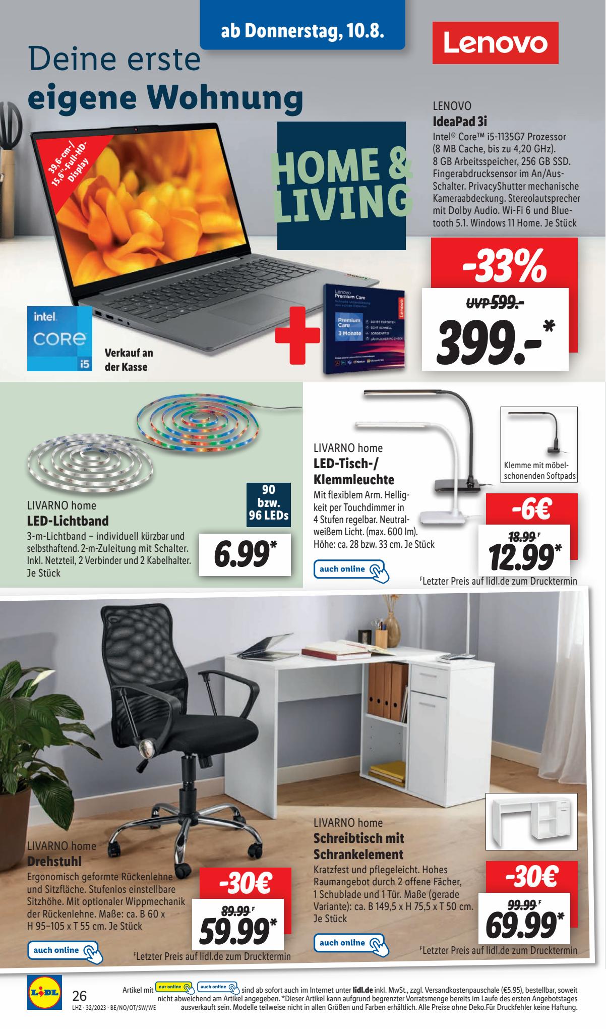 Lidl Prospekt 7 – 12 August 2023 Seite 30