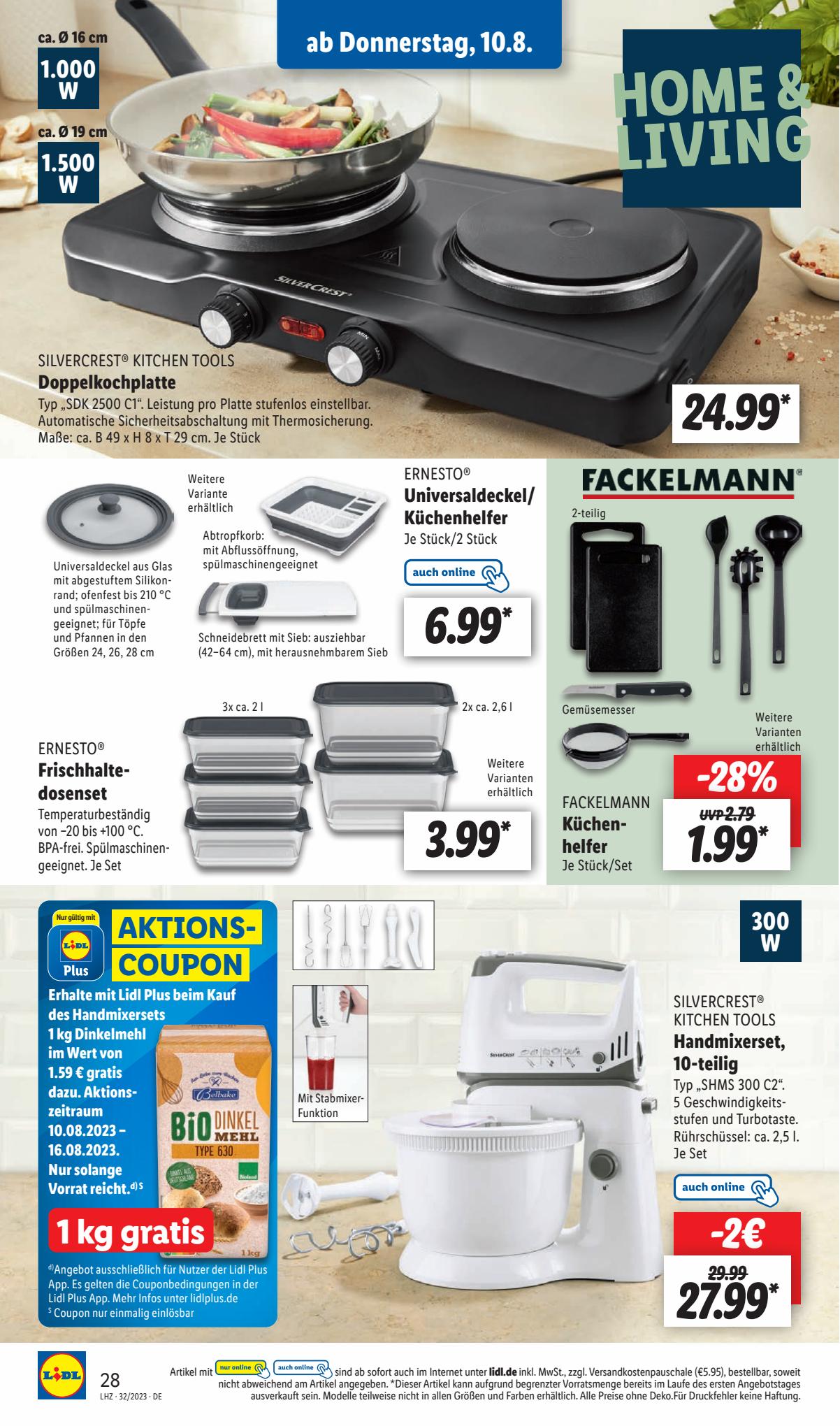 Lidl Prospekt 7 – 12 August 2023 Seite 32