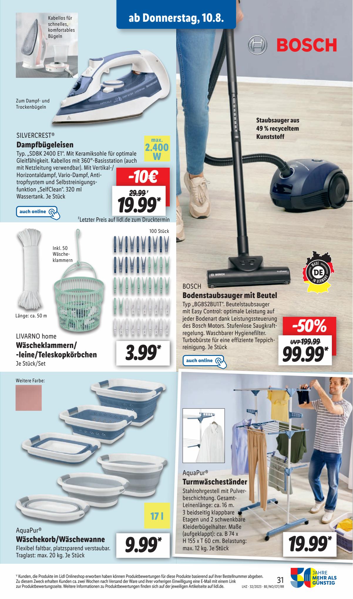 Lidl Prospekt 7 – 12 August 2023 Seite 35