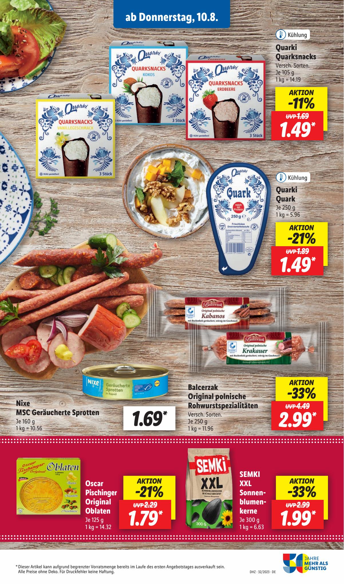 Lidl Prospekt 7 – 12 August 2023 Seite 47