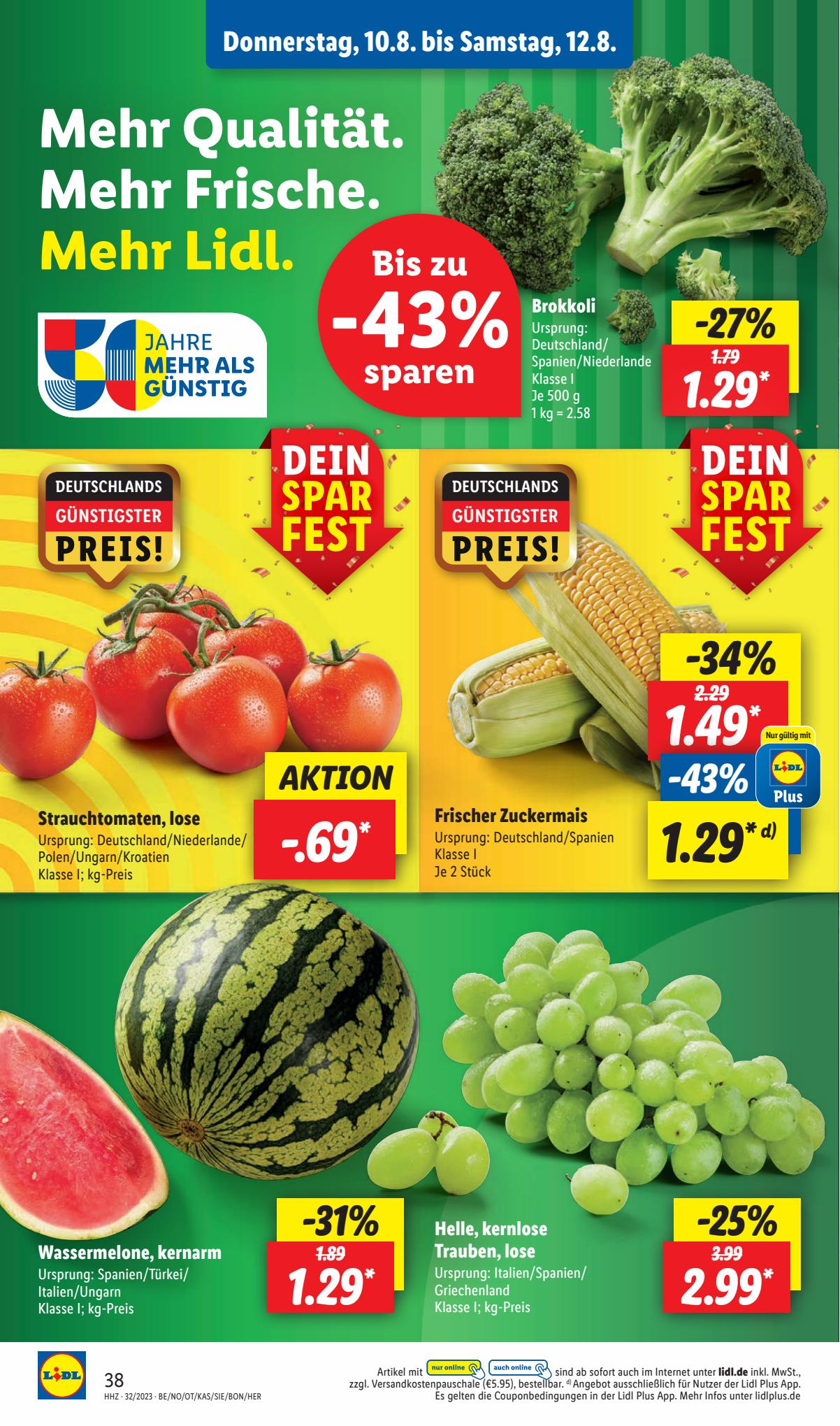 Lidl Prospekt 7 – 12 August 2023 Seite 48