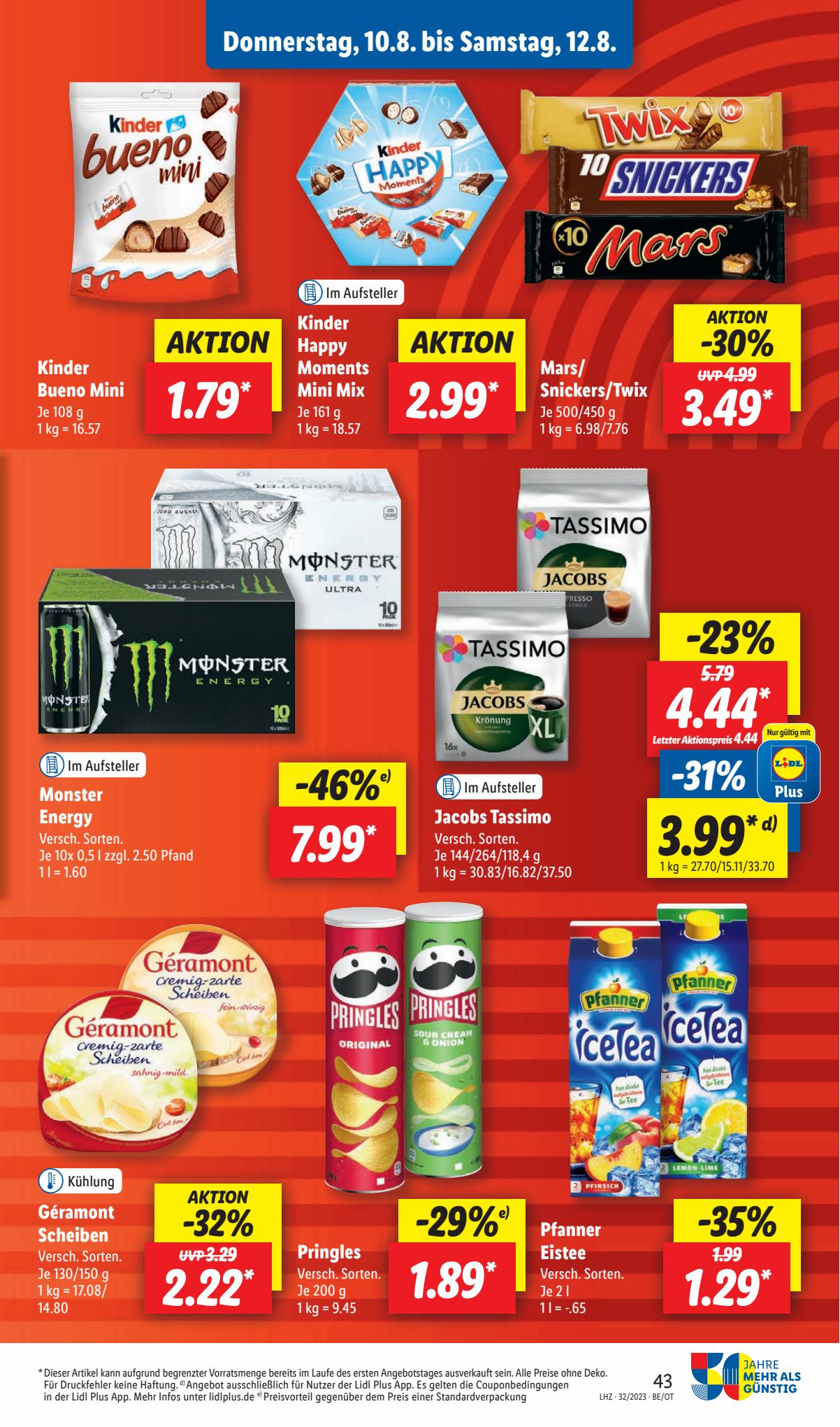 Lidl Prospekt 7 – 12 August 2023 Seite 53