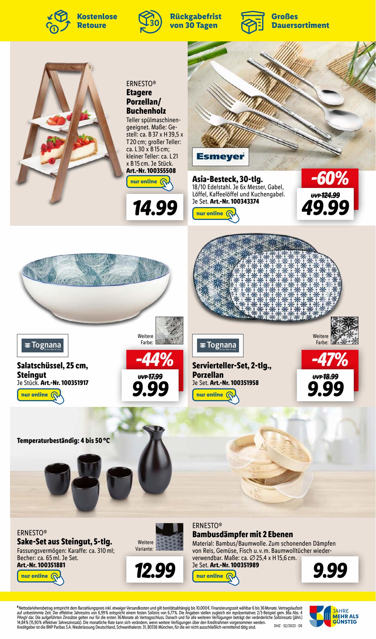 Lidl Prospekt 7 – 12 August 2023 Seite 61