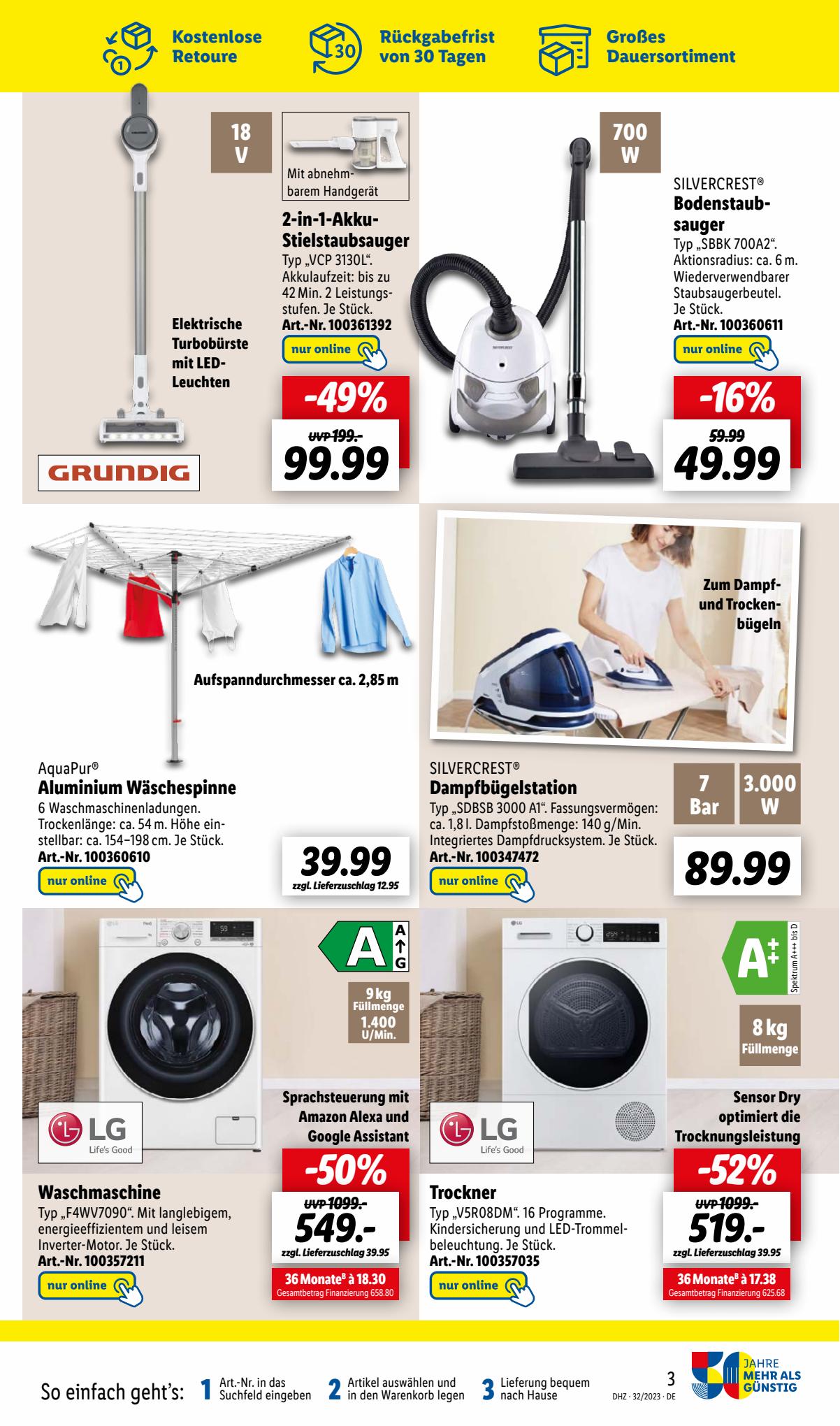 Lidl Prospekt 7 – 13 August 2023 Seite 3