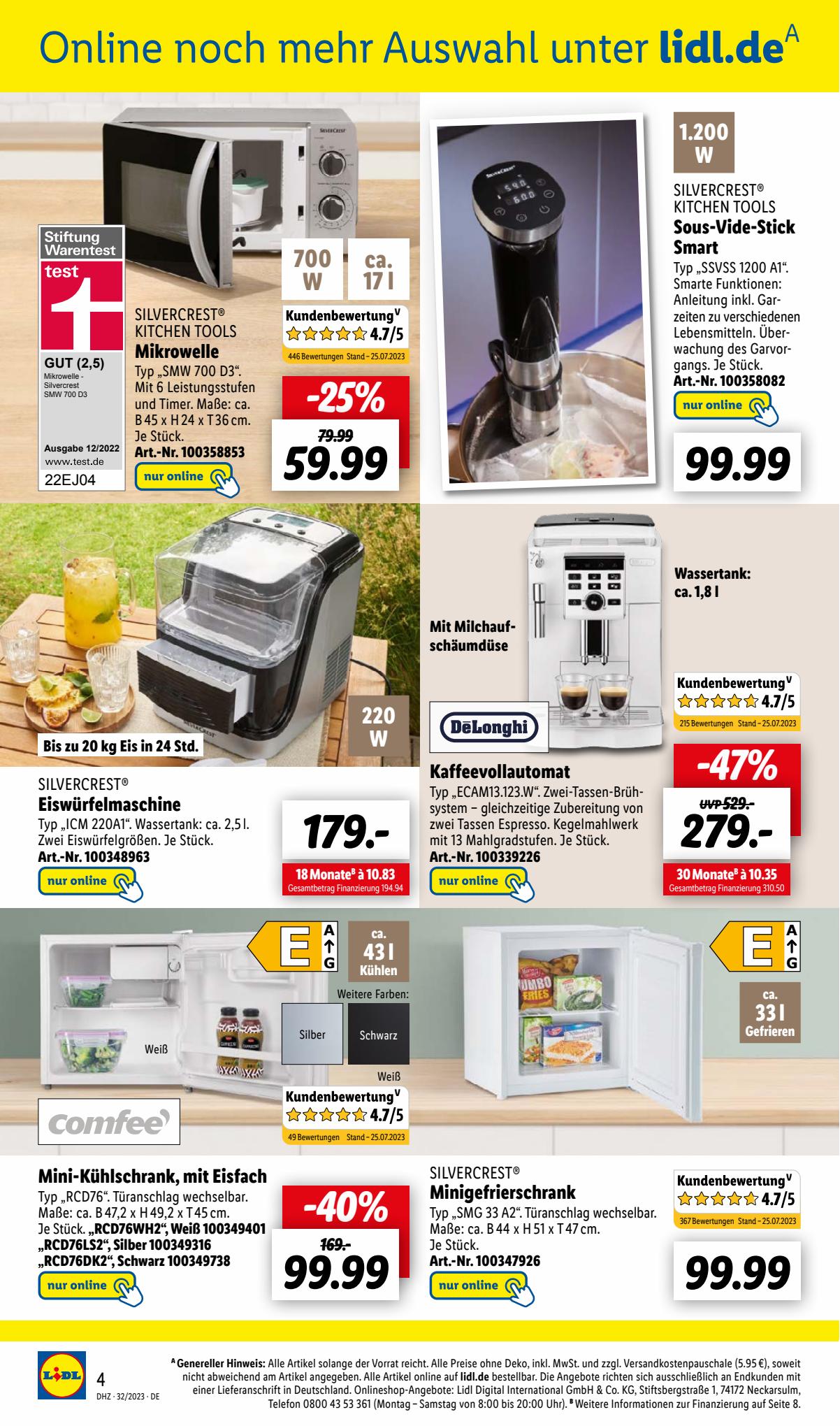 Lidl Prospekt 7 – 13 August 2023 Seite 4