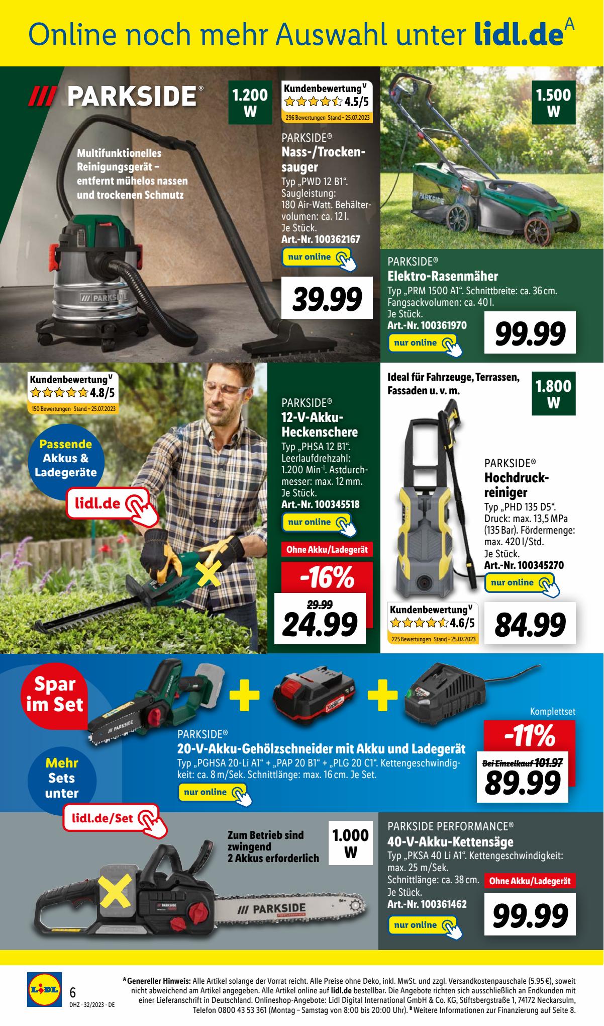 Lidl Prospekt 7 – 13 August 2023 Seite 6