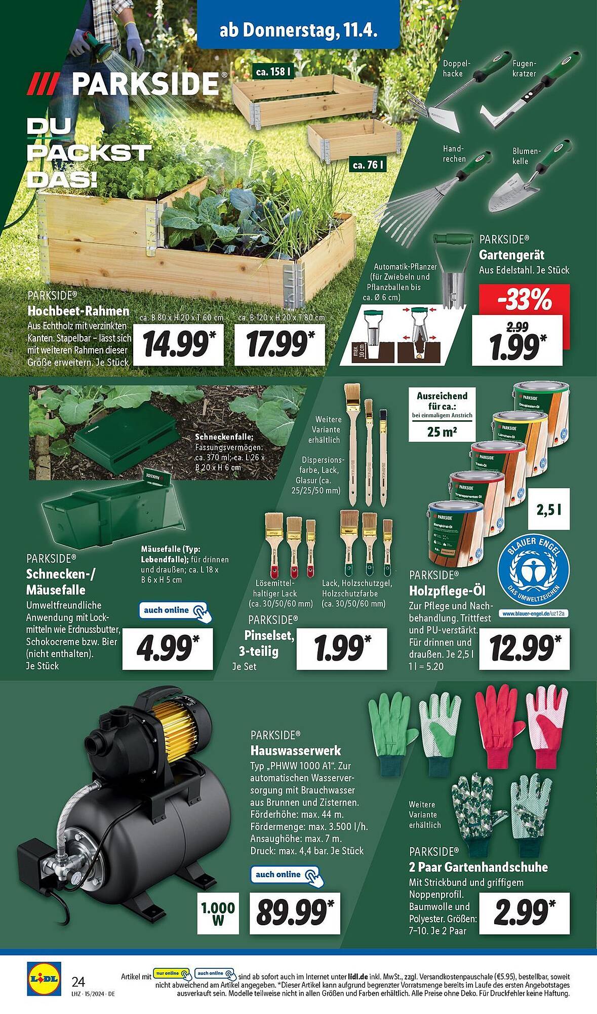 Lidl Prospekt 8 – 13 April 2024 Seite 18