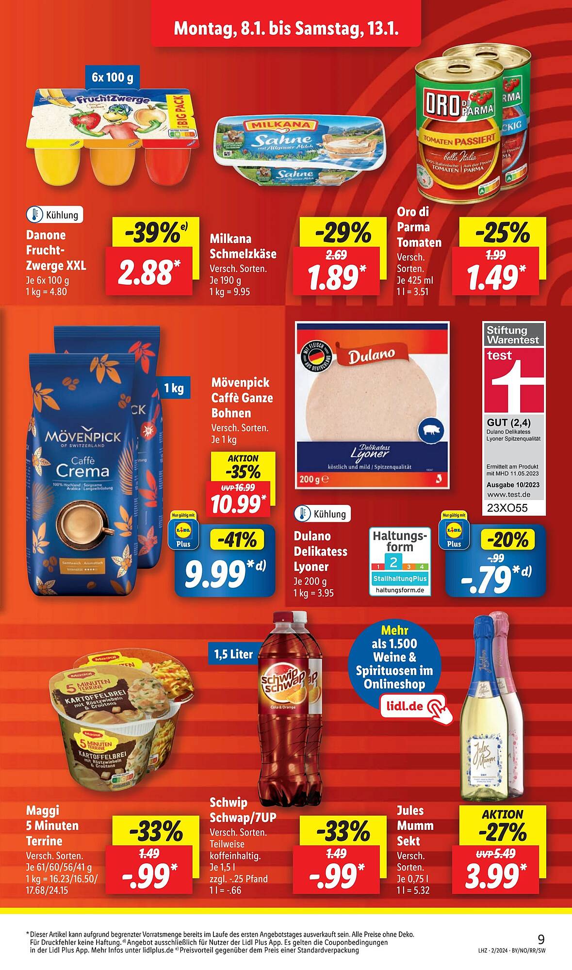 Lidl Prospekt 8 – 13 Januar 2024 Seite 11