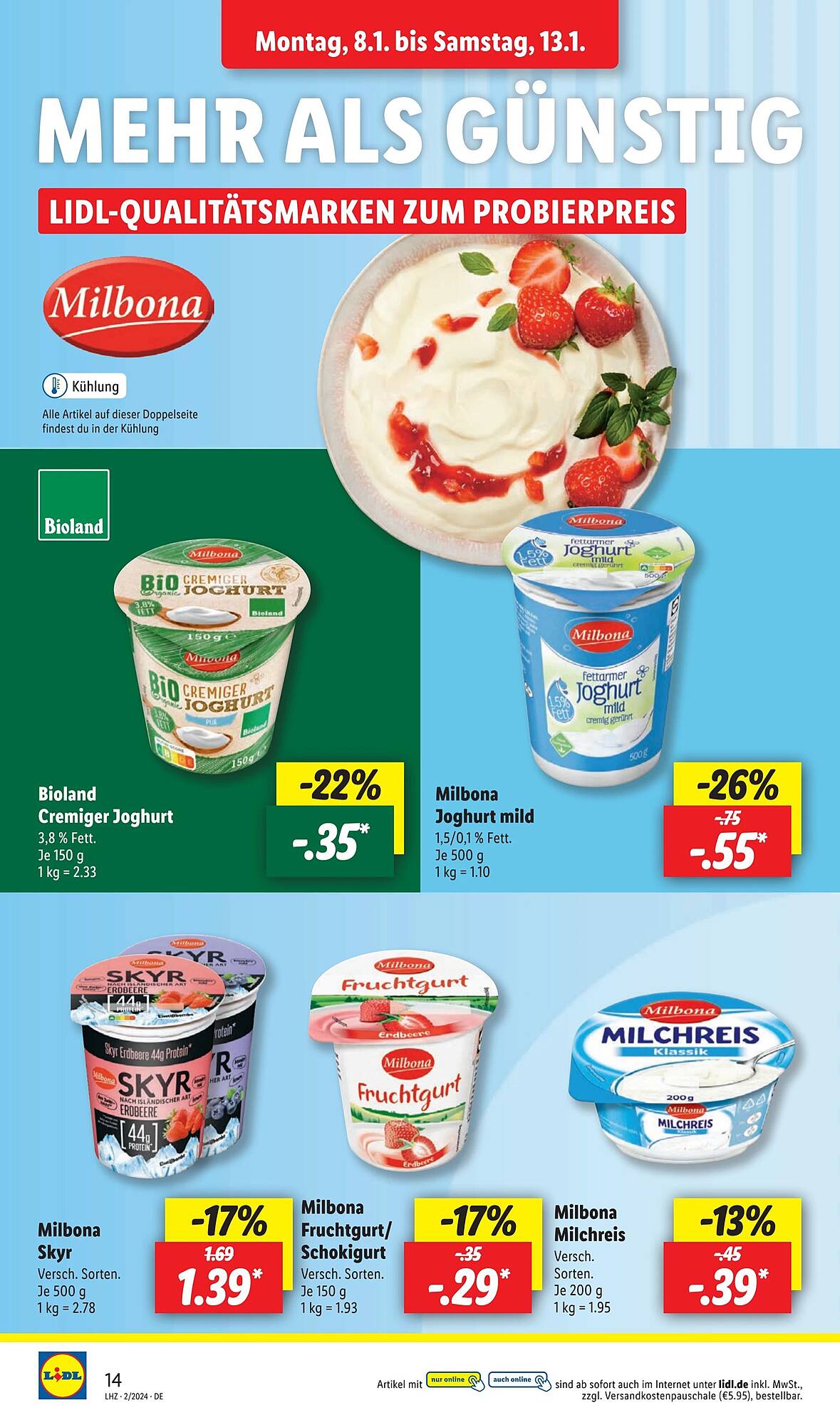 Lidl Prospekt 8 – 13 Januar 2024 Seite 20