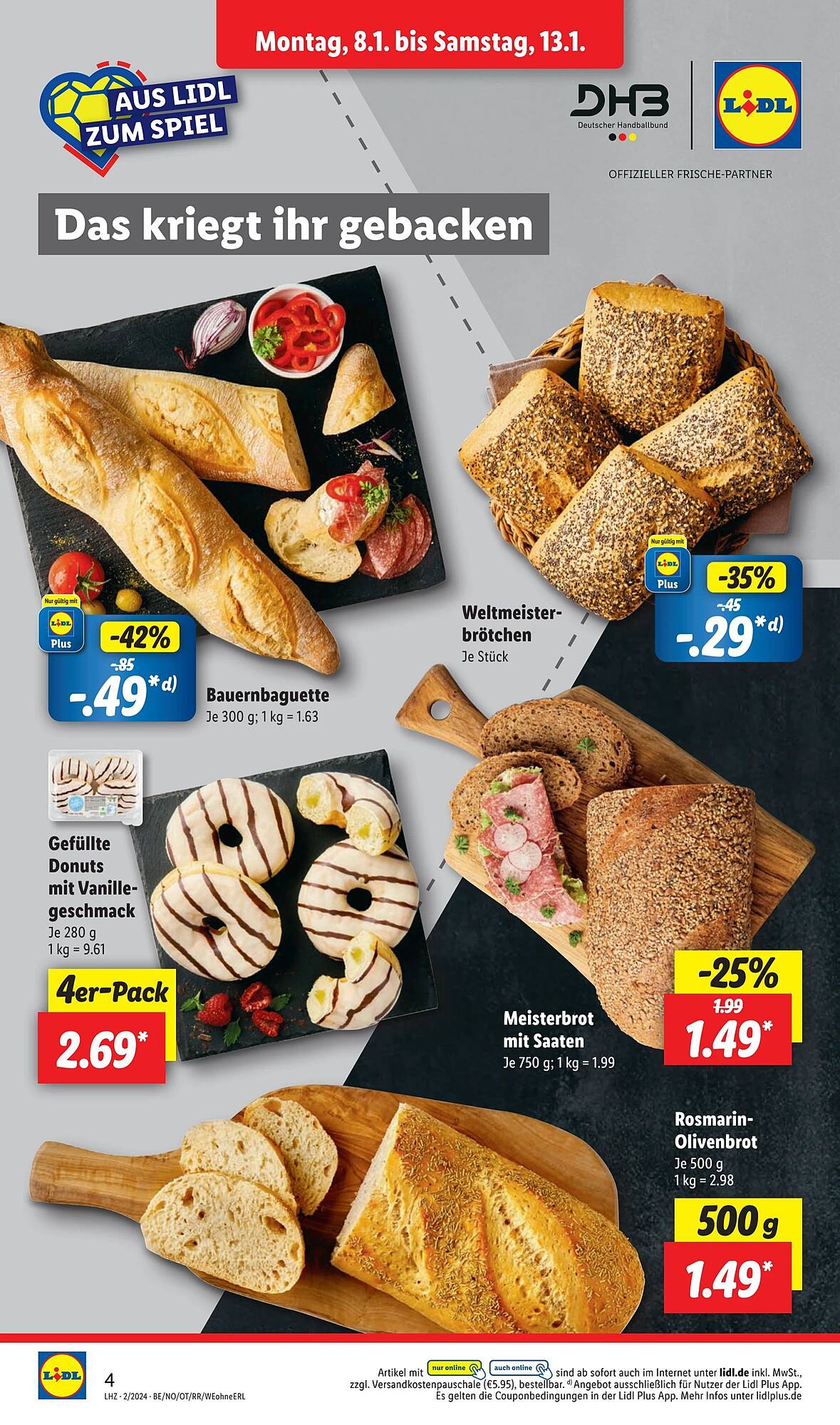 Lidl Prospekt 8 – 13 Januar 2024 Seite 4