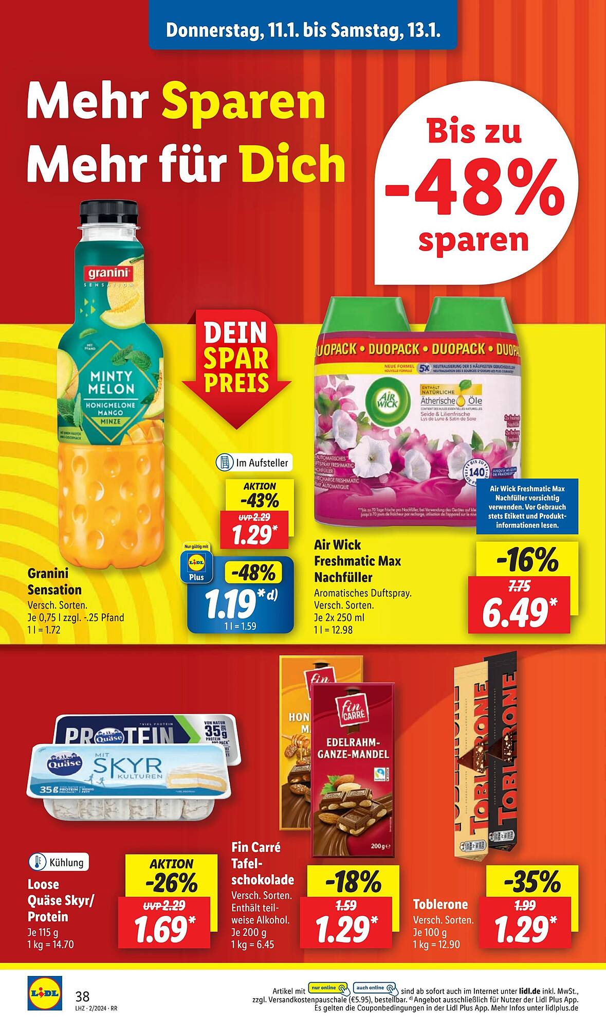 Lidl Prospekt 8 – 13 Januar 2024 Seite 52