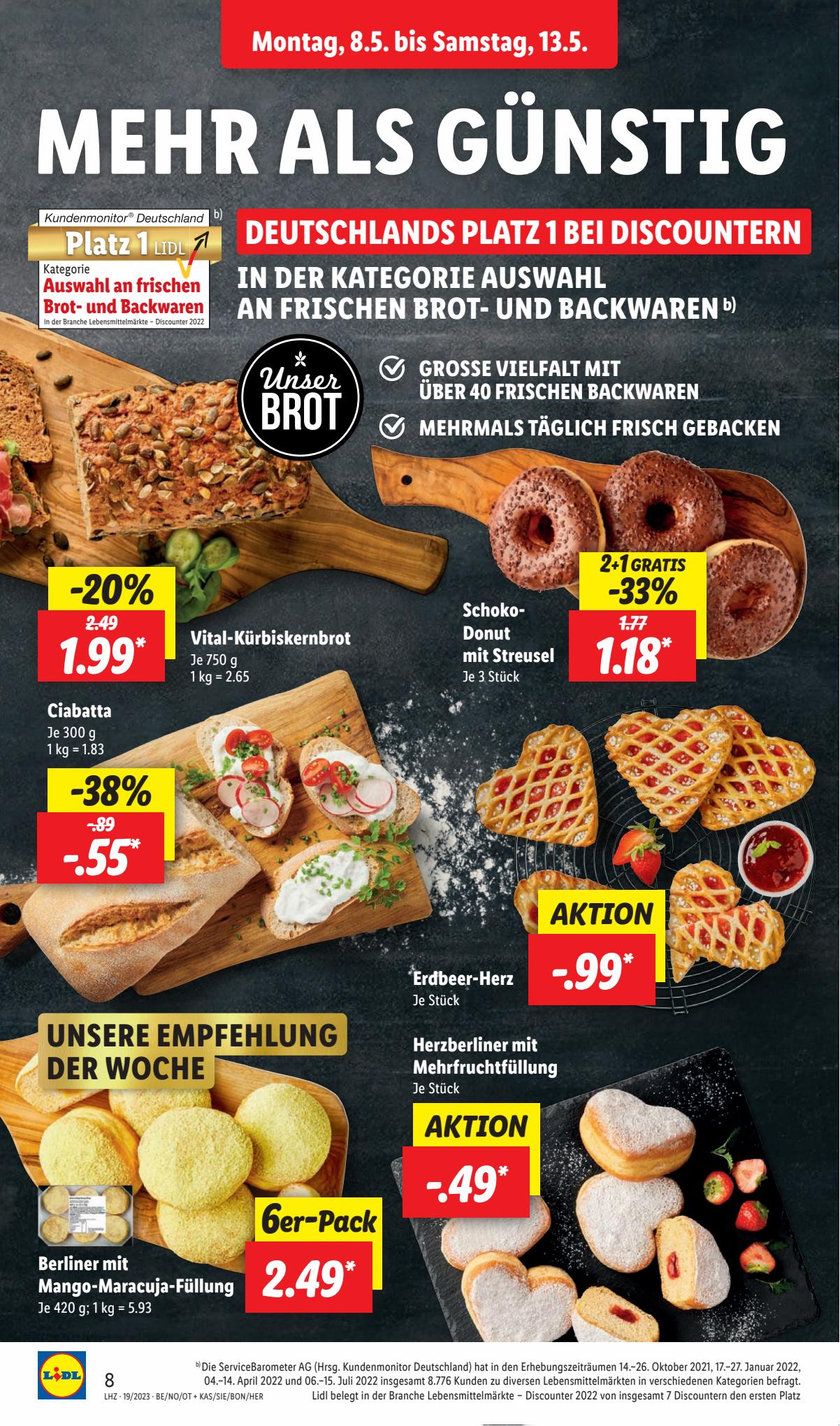 Lidl Prospekt 8 – 13 Mai 2023 Seite 10