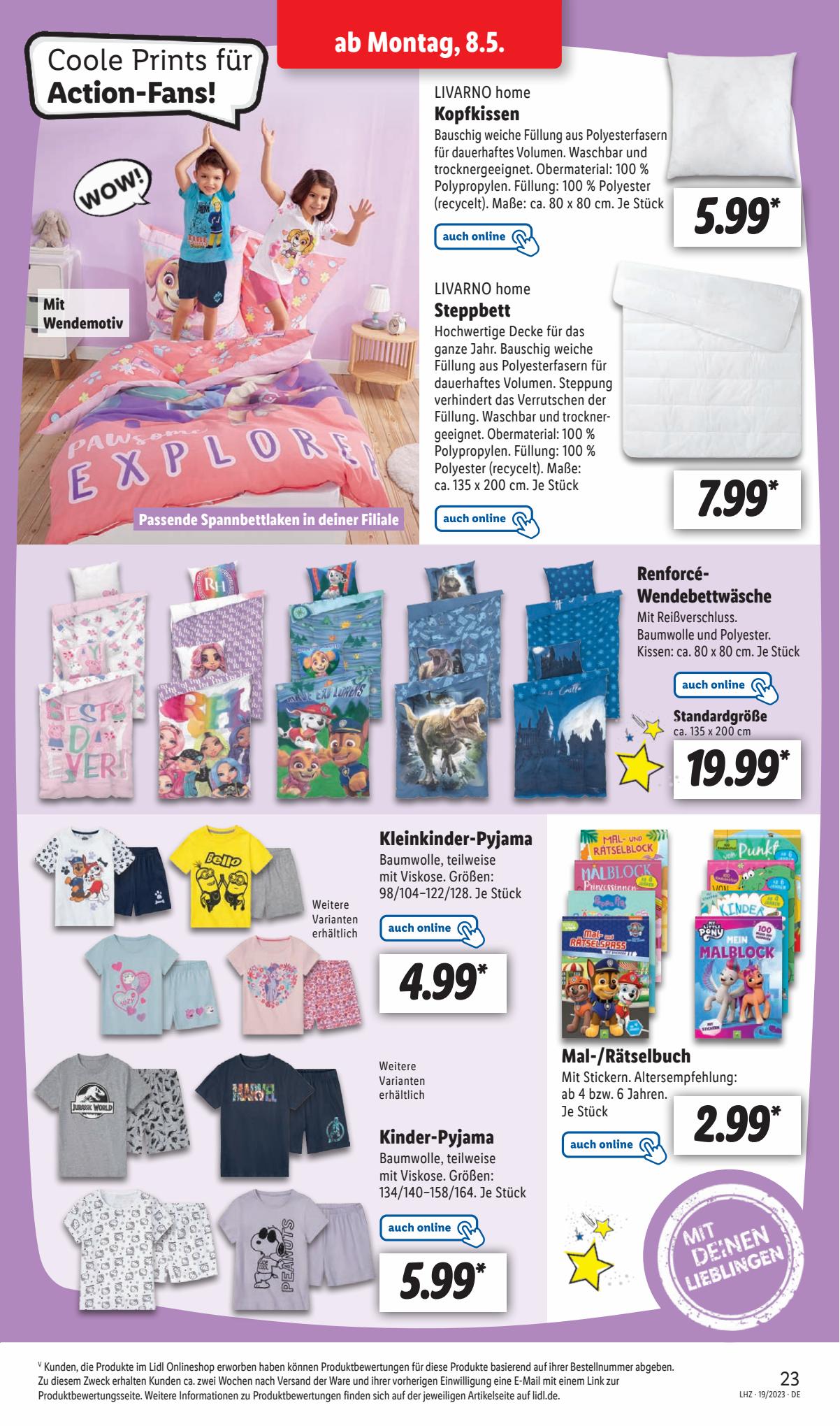 Lidl Prospekt 8 – 13 Mai 2023 Seite 29