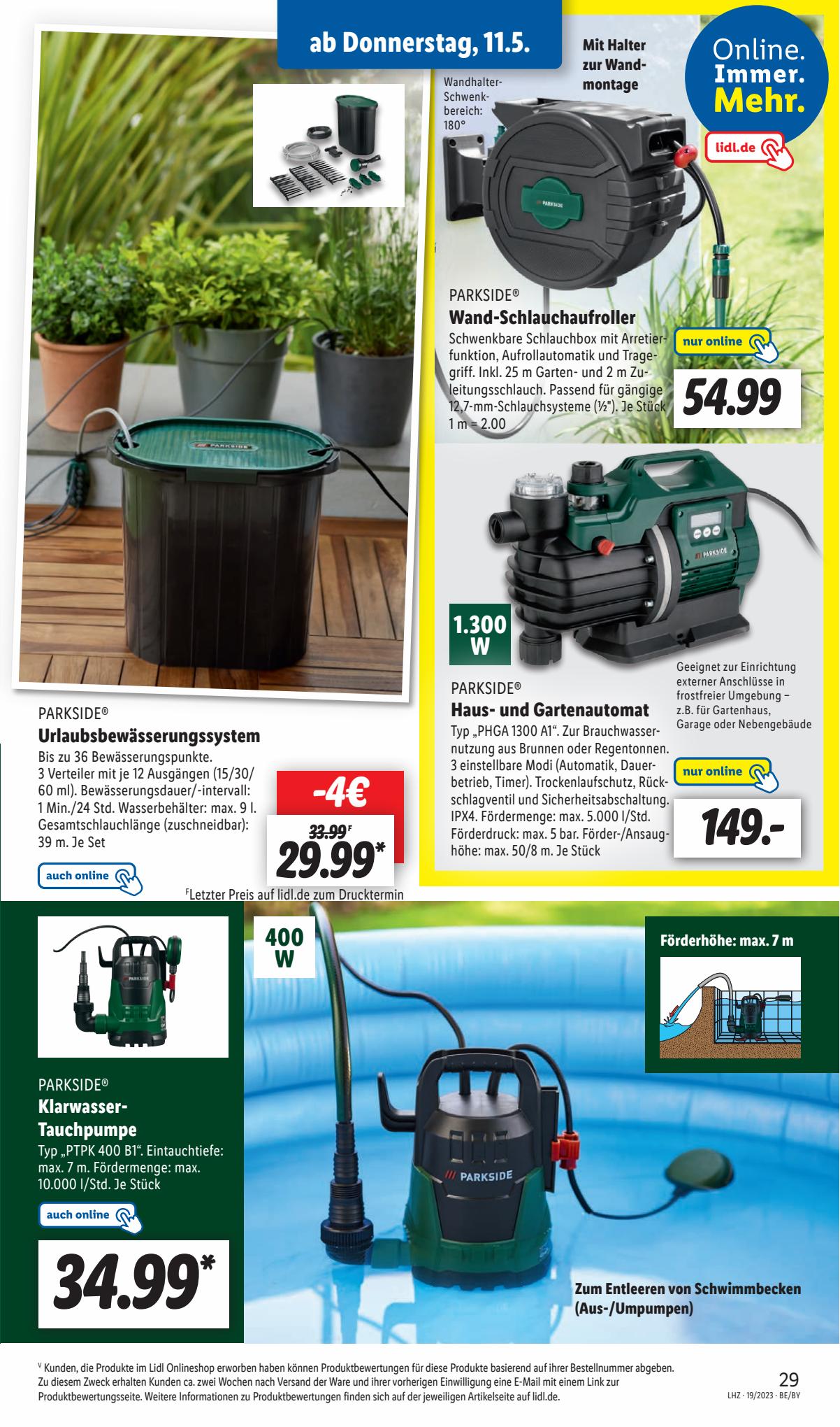Lidl Prospekt 8 – 13 Mai 2023 Seite 35