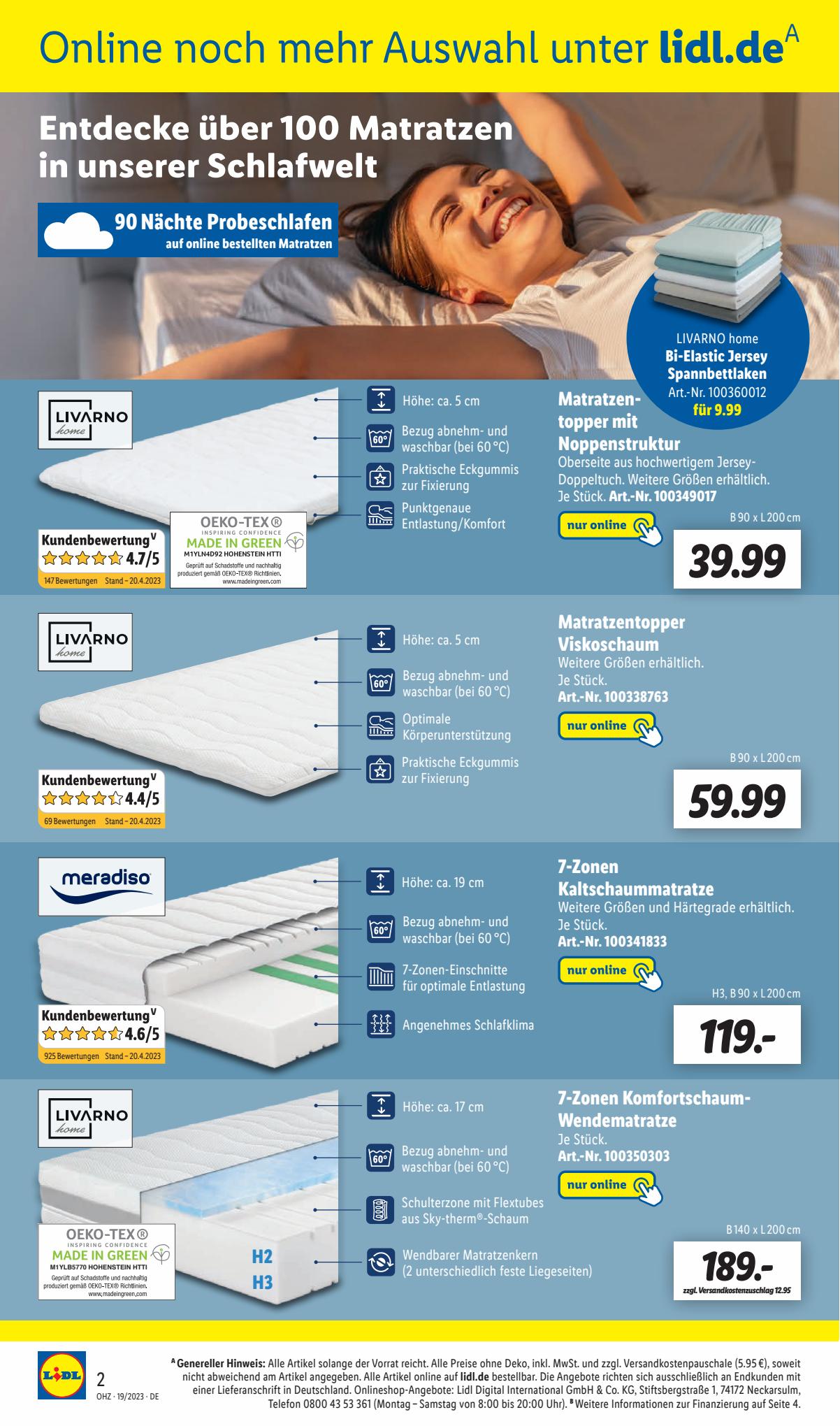 Lidl Prospekt 8 – 13 Mai 2023 Seite 52