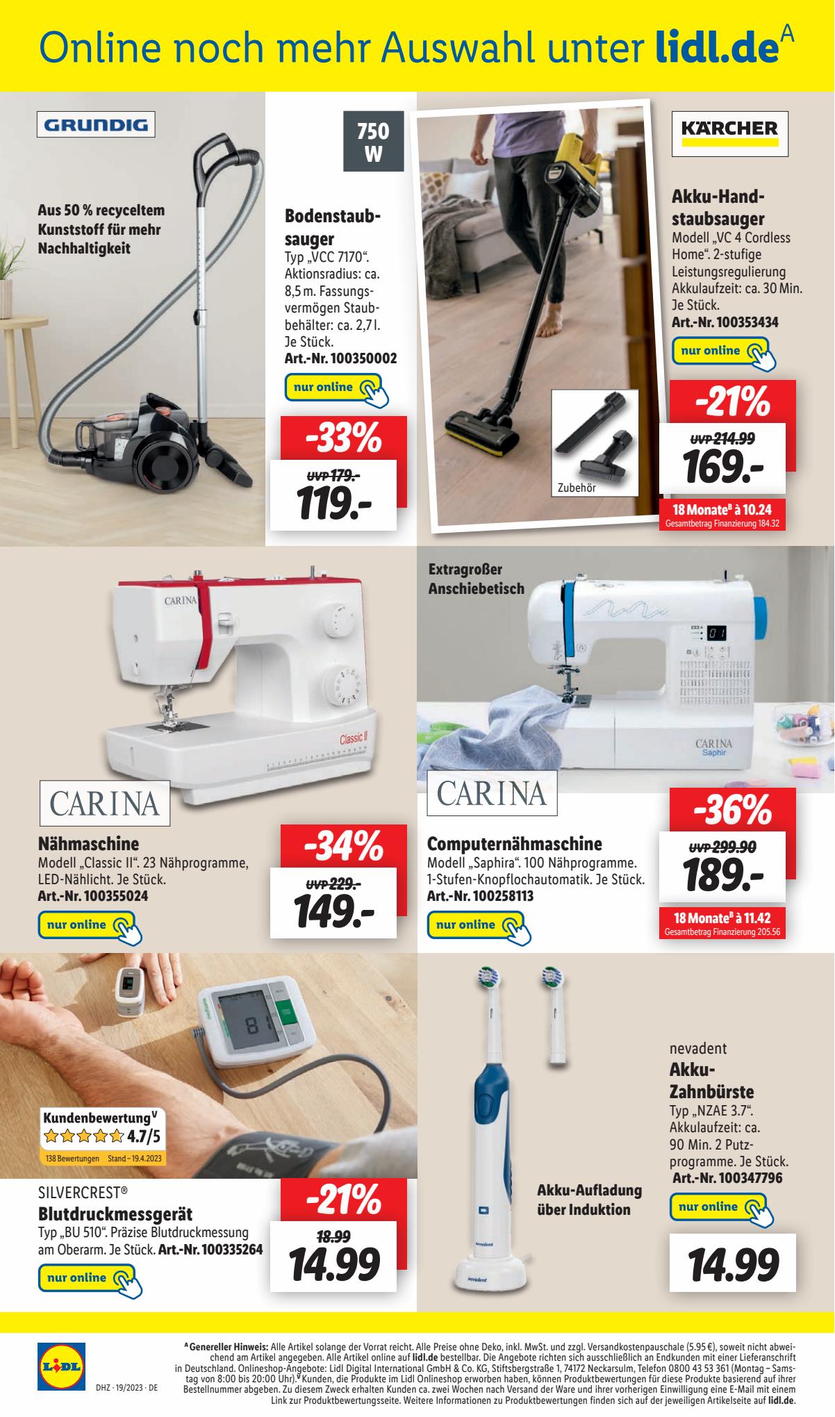 Lidl Prospekt 8 – 13 Mai 2023 Seite 54