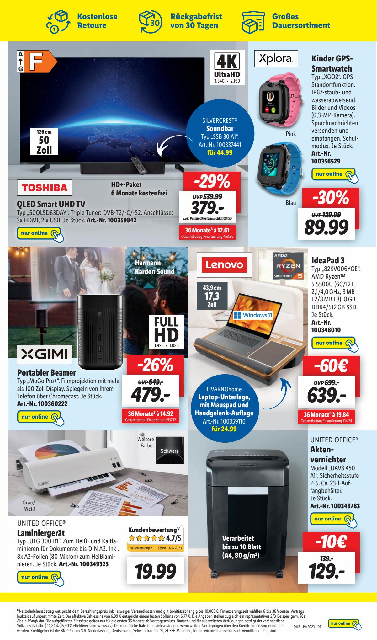 Lidl Prospekt 8 – 13 Mai 2023 Seite 55
