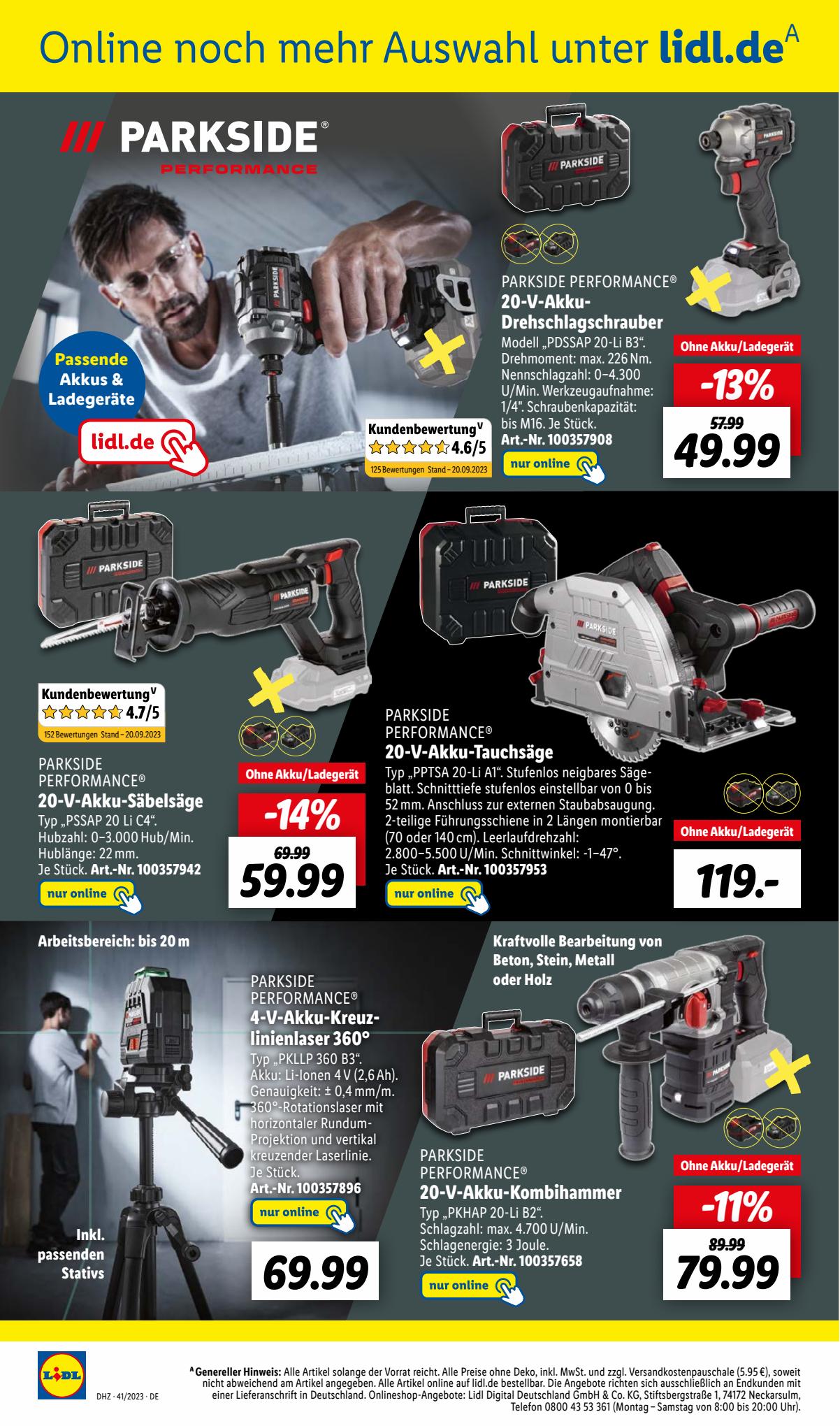 Lidl Prospekt 9 – 15 October 2023 Seite 4