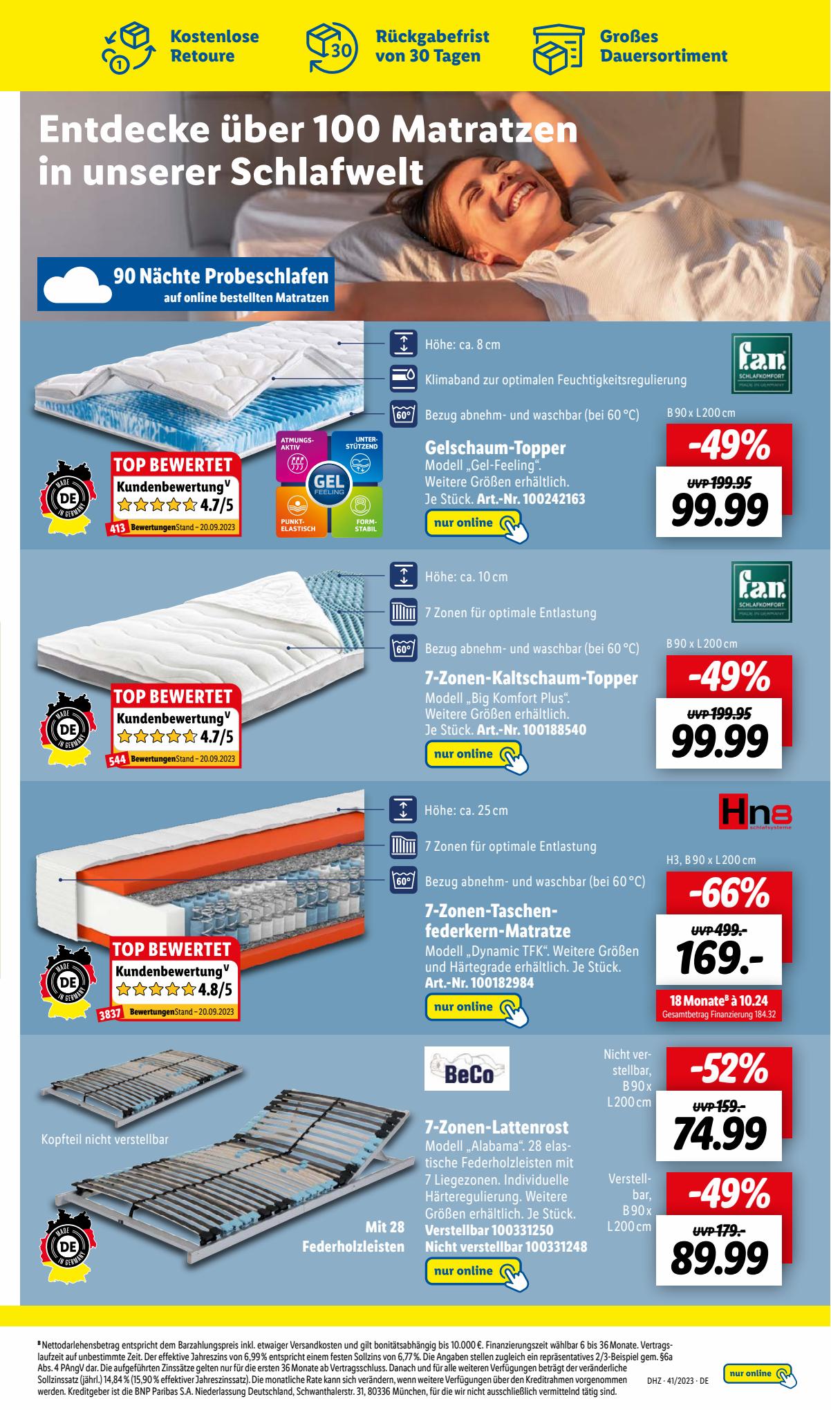 Lidl Prospekt 9 – 15 October 2023 Seite 5