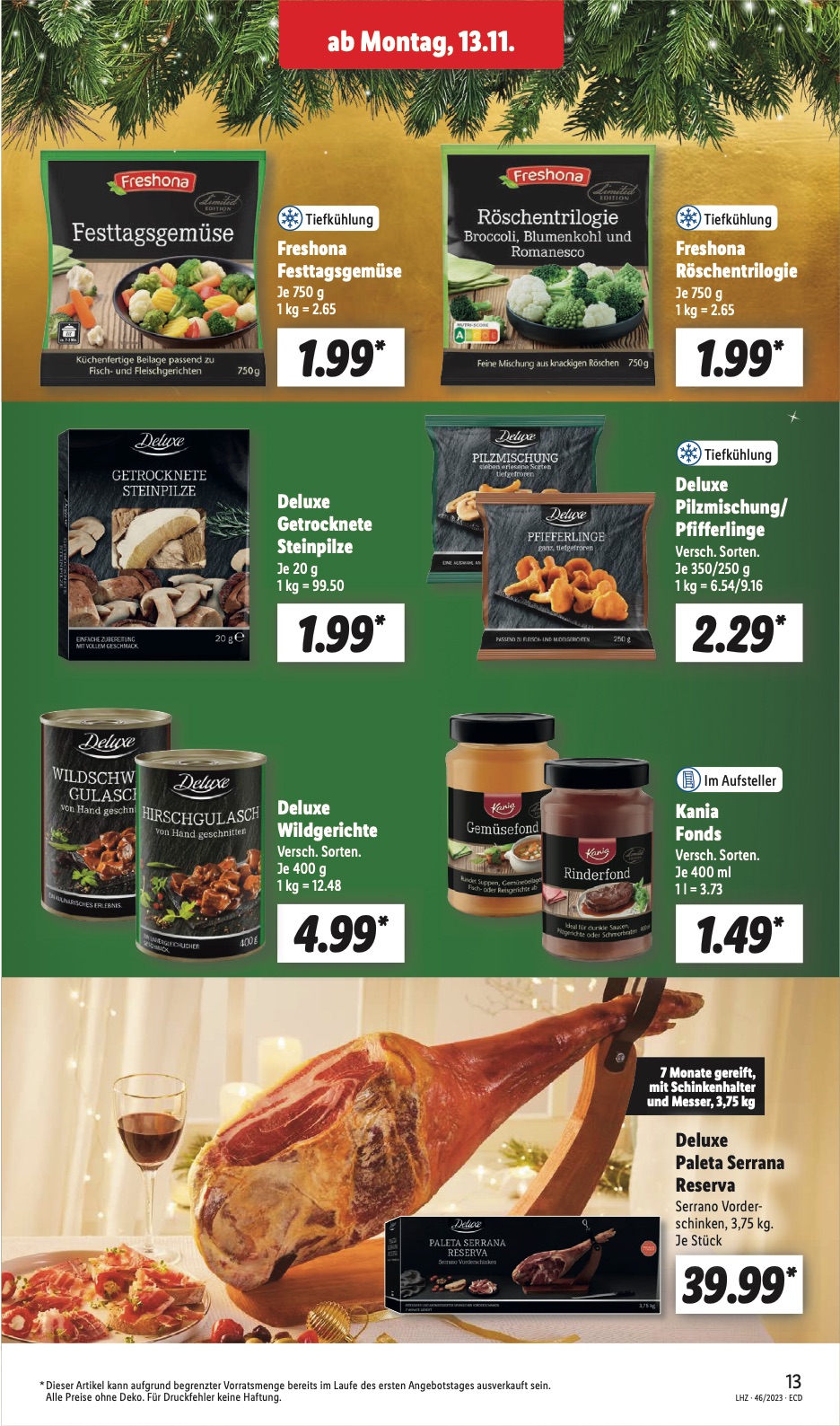 Lidl Prospekt Angebote 13 – 18 November 2023 Seite 17