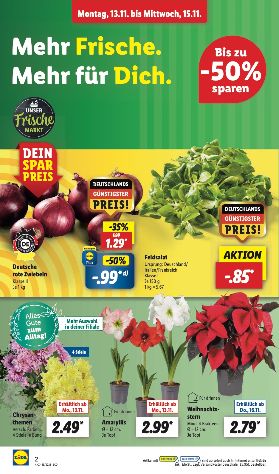 Lidl Prospekt Angebote 13 – 18 November 2023 Seite 2