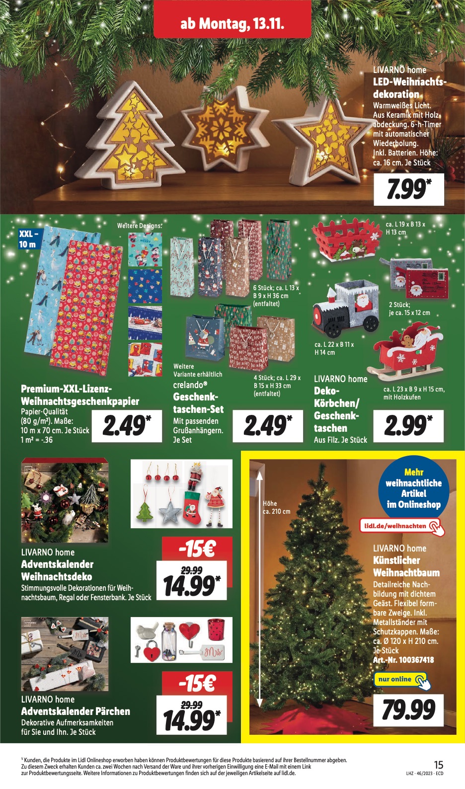 Lidl Prospekt Angebote 13 – 18 November 2023 Seite 25