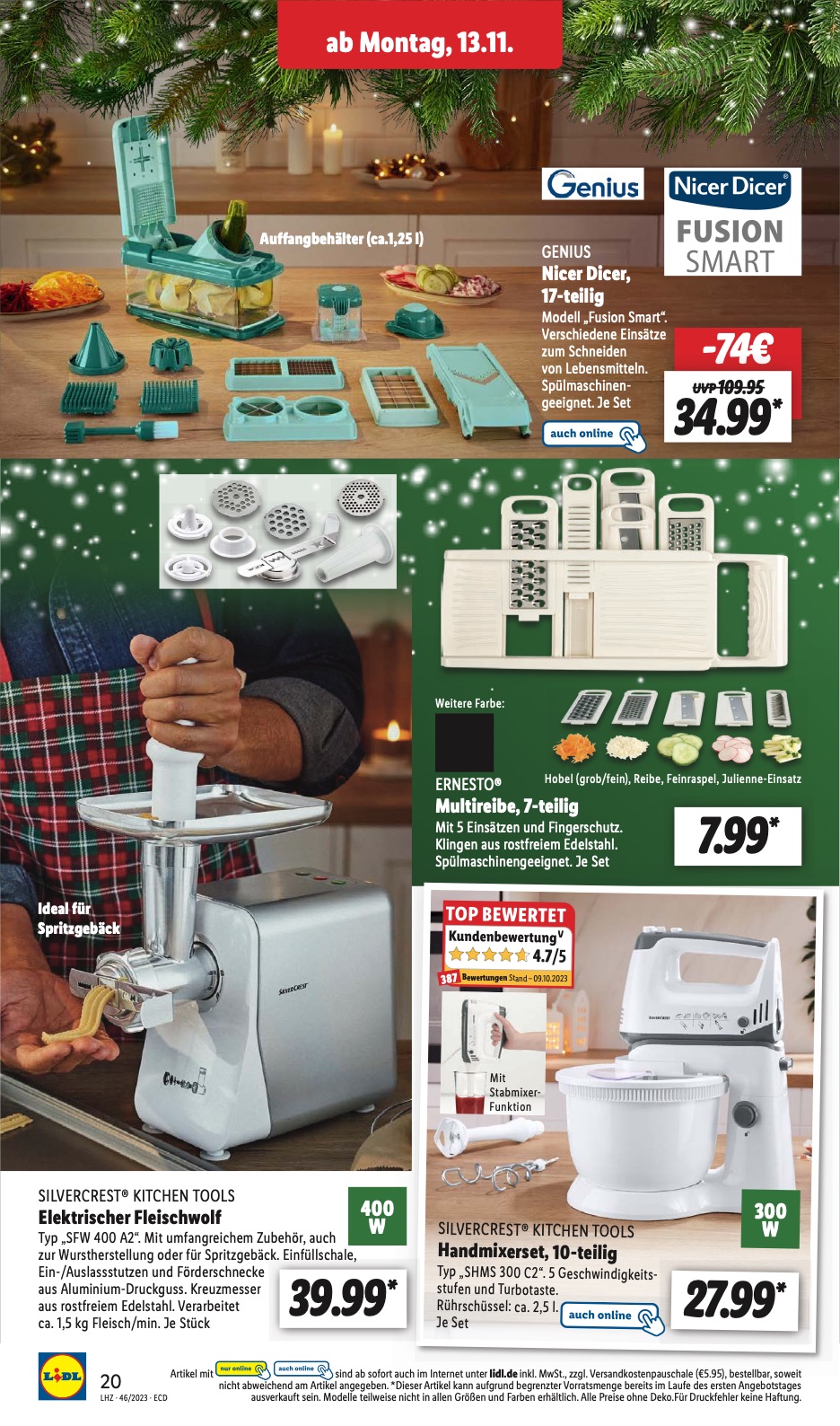 Lidl Prospekt Angebote 13 – 18 November 2023 Seite 30