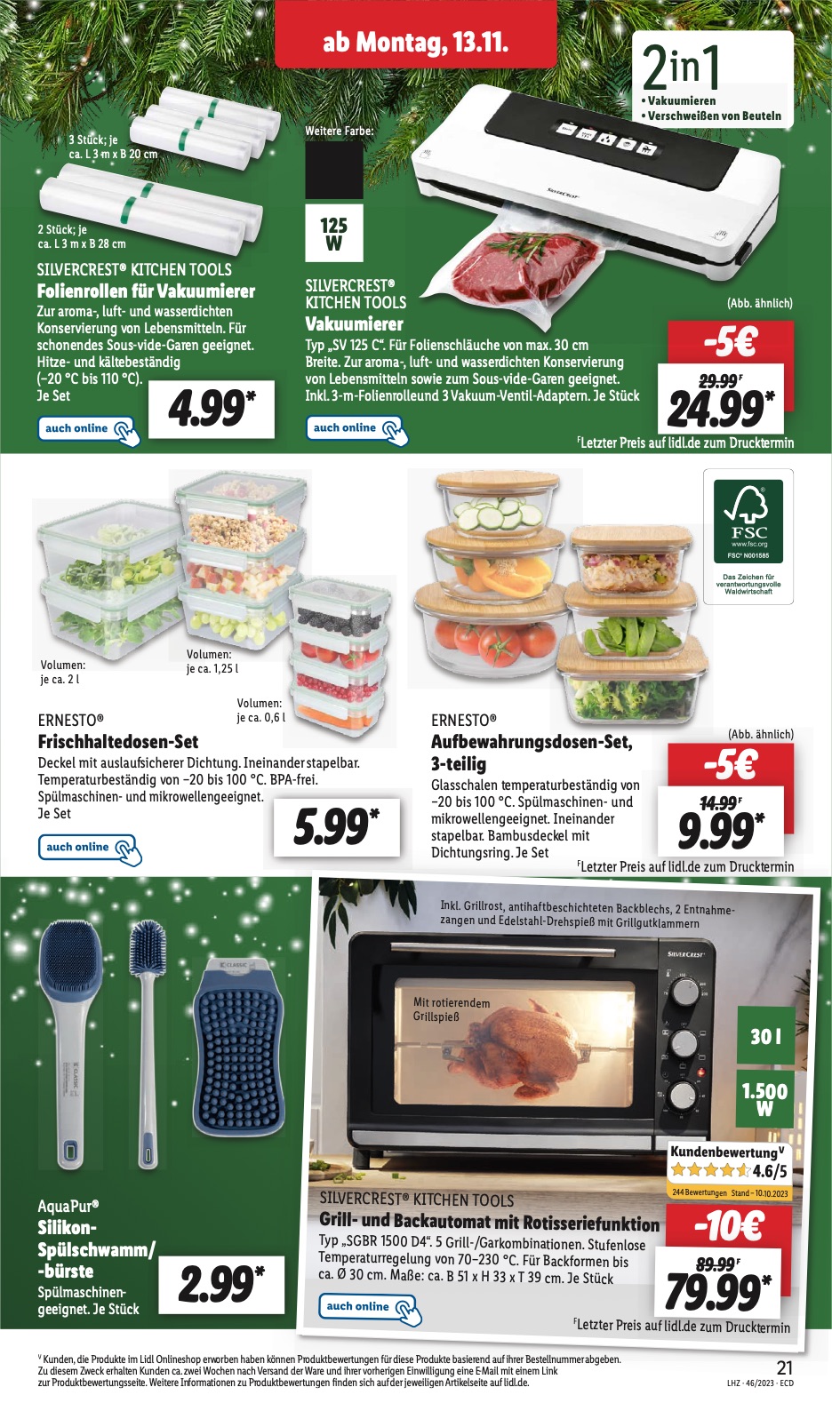 Lidl Prospekt Angebote 13 – 18 November 2023 Seite 31