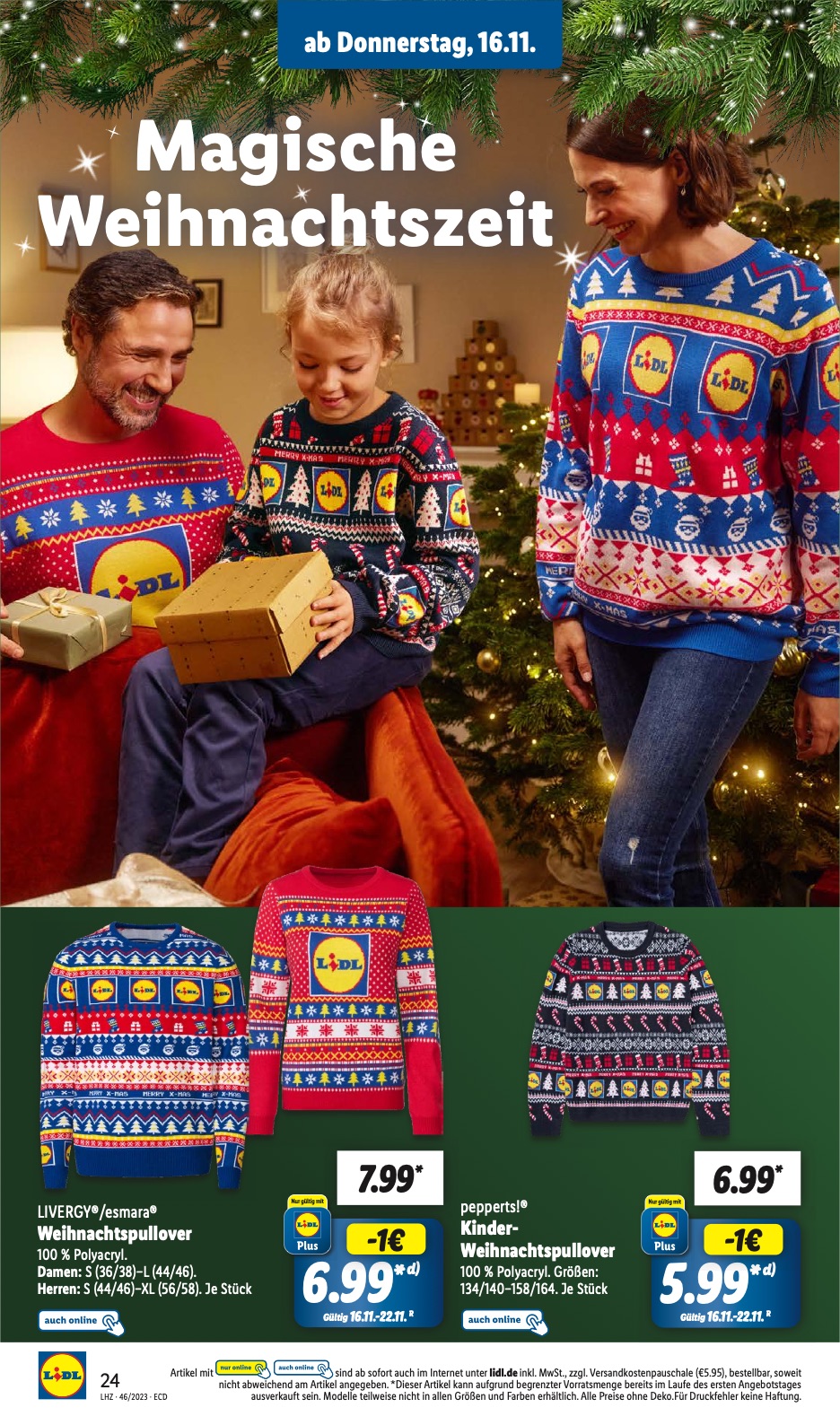 Lidl Prospekt Angebote 13 – 18 November 2023 Seite 34
