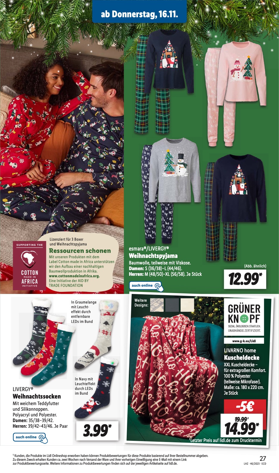 Lidl Prospekt Angebote 13 – 18 November 2023 Seite 37