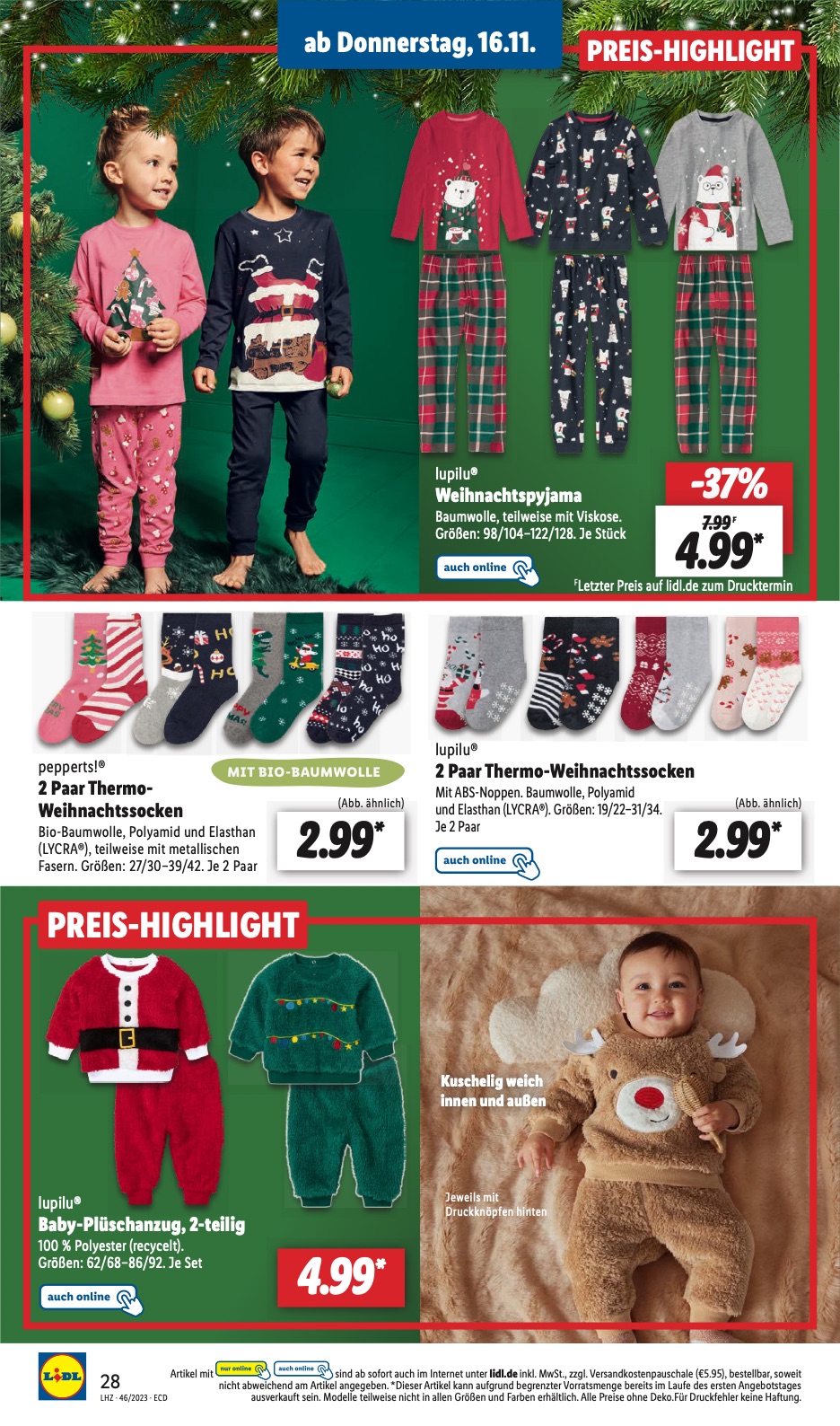 Lidl Prospekt Angebote 13 – 18 November 2023 Seite 38