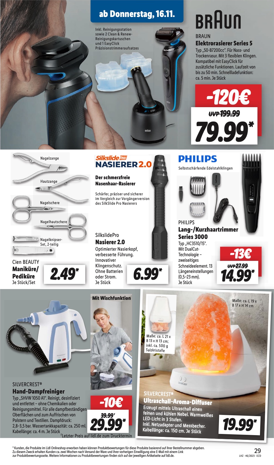 Lidl Prospekt Angebote 13 – 18 November 2023 Seite 39