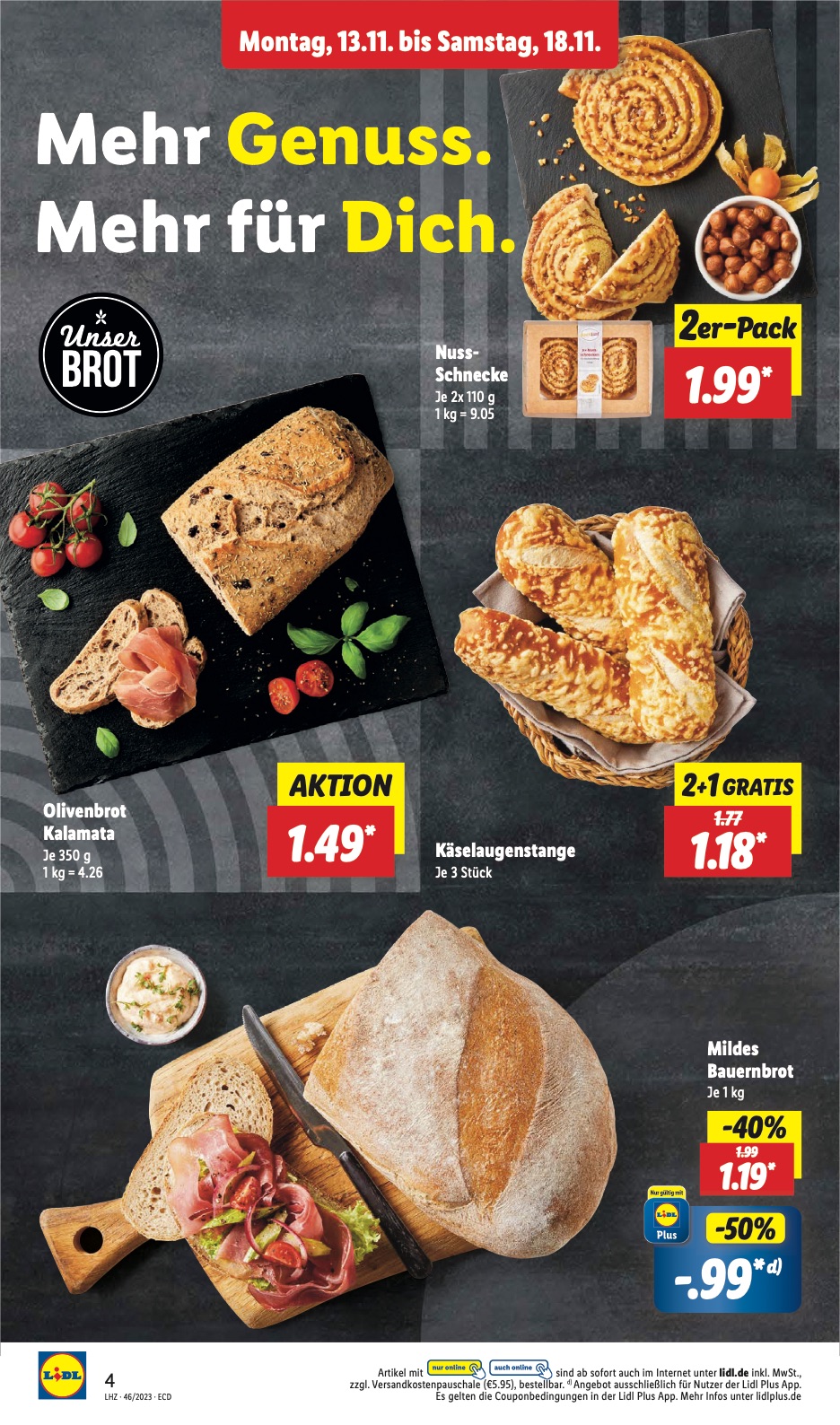 Lidl Prospekt Angebote 13 – 18 November 2023 Seite 4