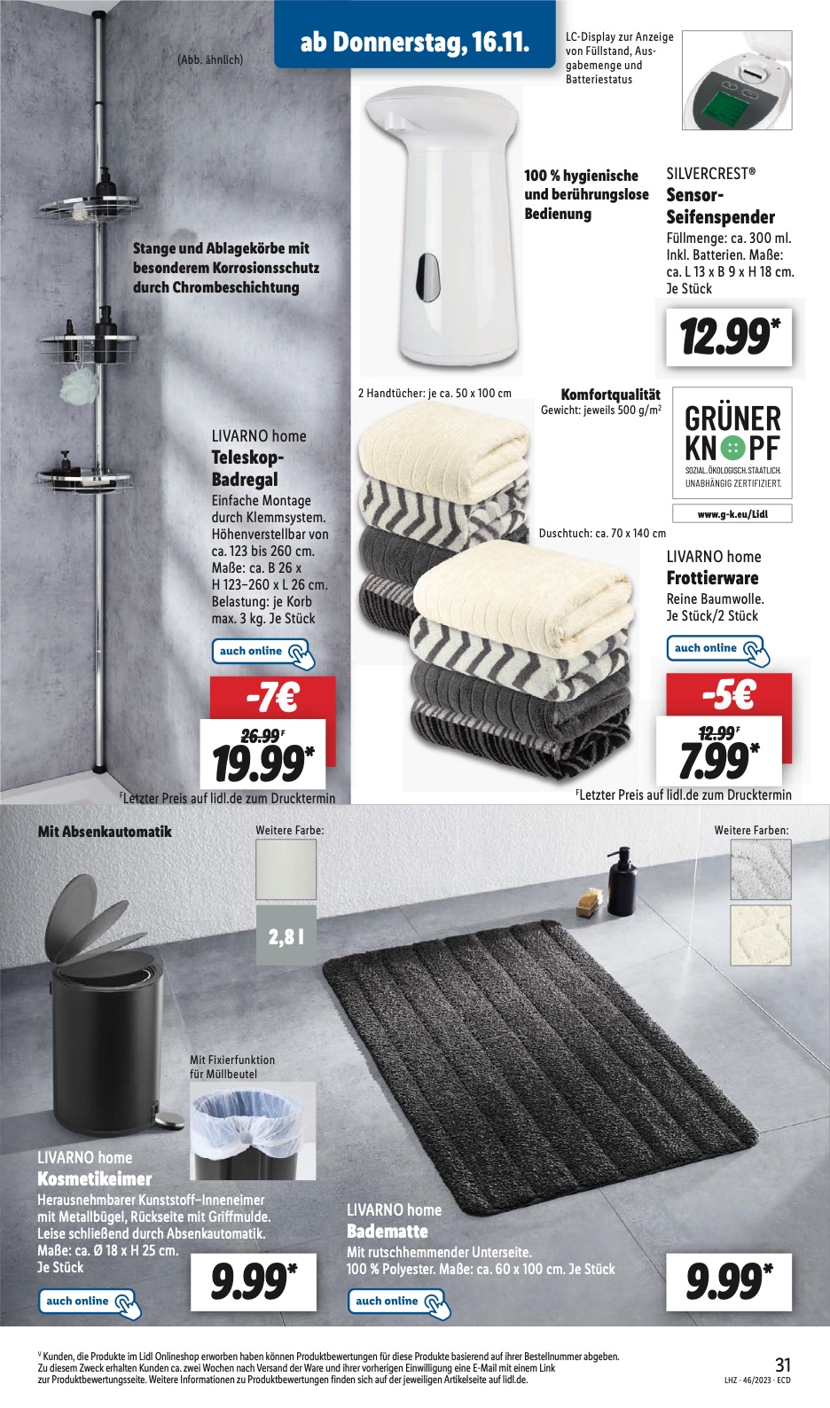 Lidl Prospekt Angebote 13 – 18 November 2023 Seite 41