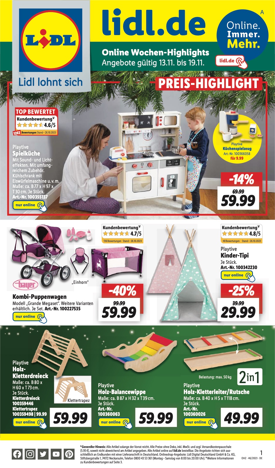 Lidl Prospekt Angebote 13 – 18 November 2023 Seite 49
