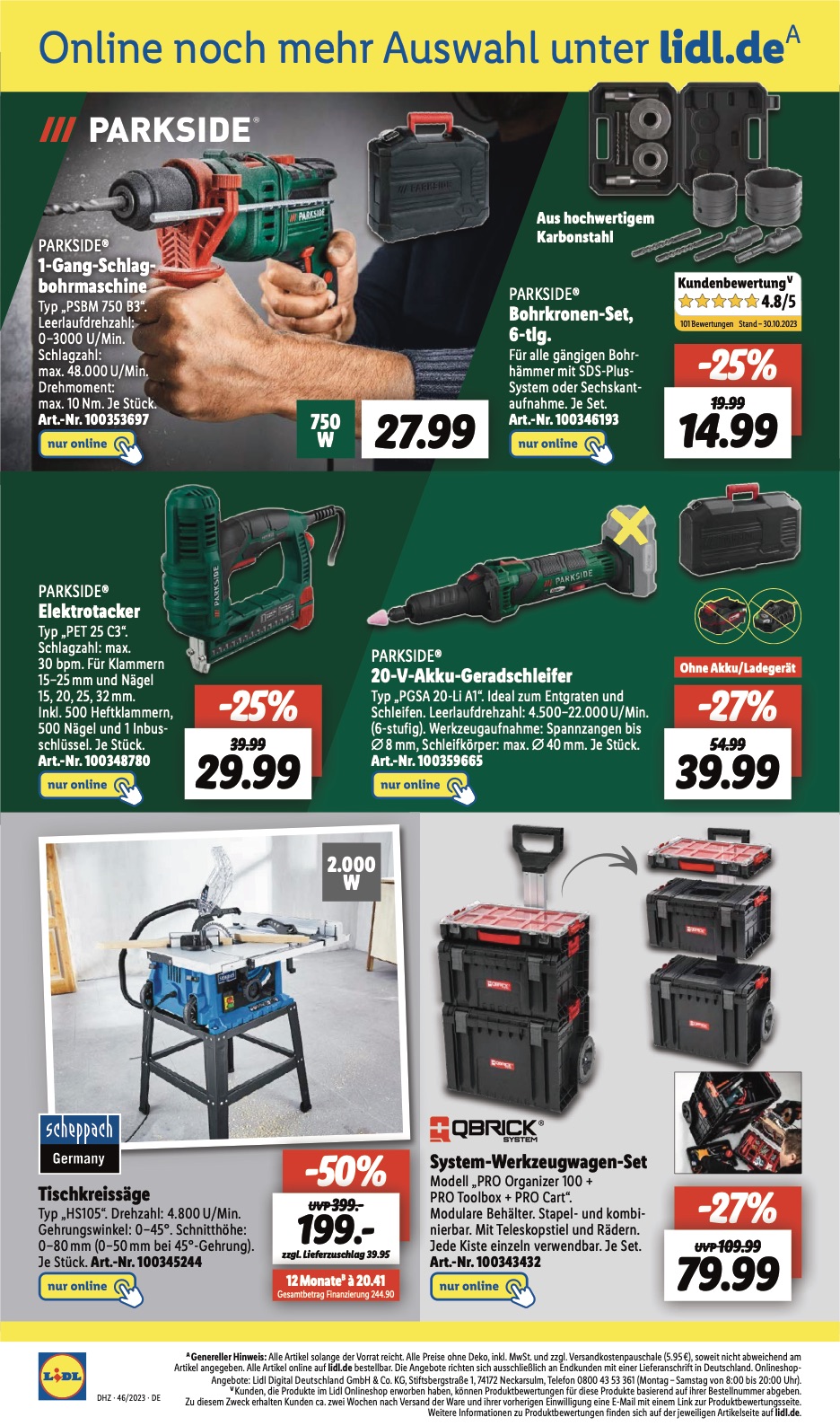 Lidl Prospekt Angebote 13 – 18 November 2023 Seite 56