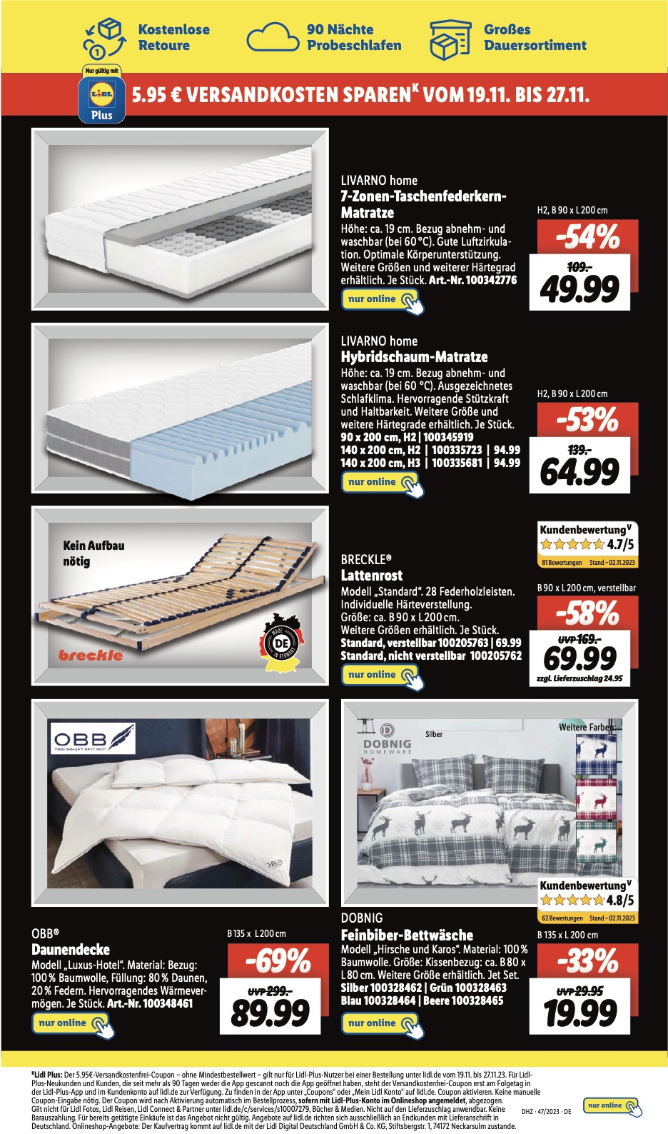 Lidl Prospekt Black Week Deals 2023 Seite 17