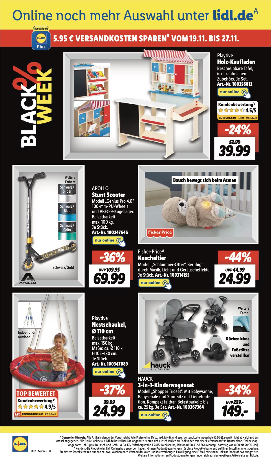 Lidl Prospekt Black Week Deals 2023 Seite 18