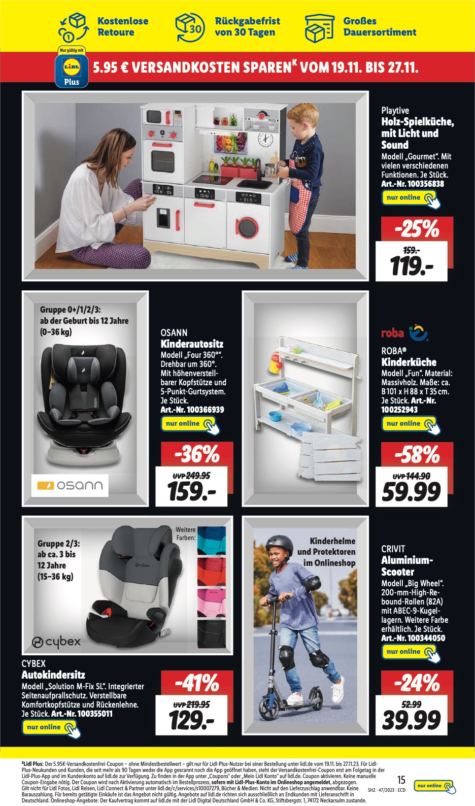 Lidl Prospekt Black Week Deals 2023 Seite 19