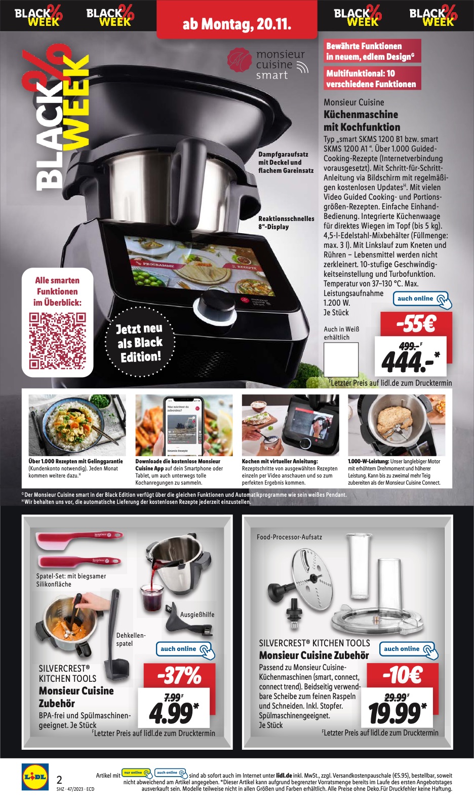 Lidl Prospekt Black Week Deals 2023 Seite 2