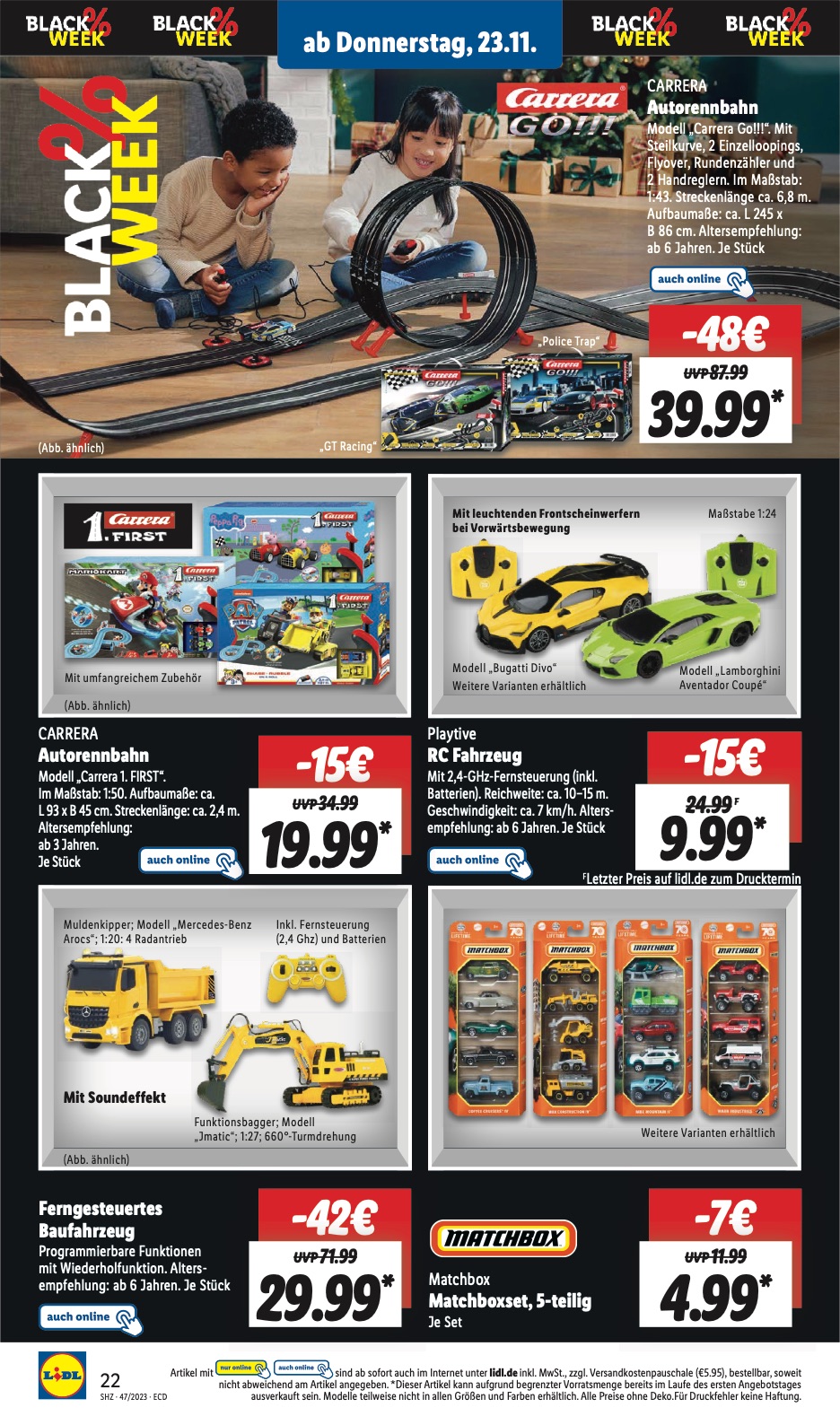 Lidl Prospekt Black Week Deals 2023 Seite 26