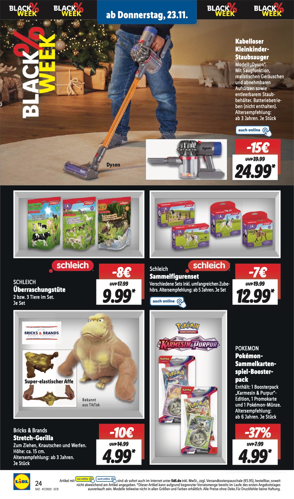 Lidl Prospekt Black Week Deals 2023 Seite 28