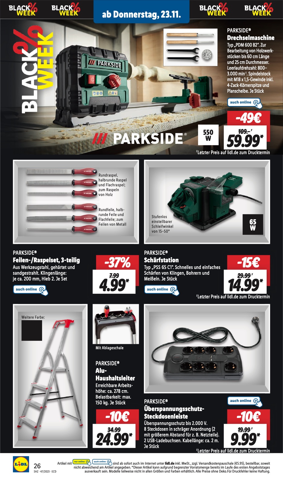 Lidl Prospekt Black Week Deals 2023 Seite 30