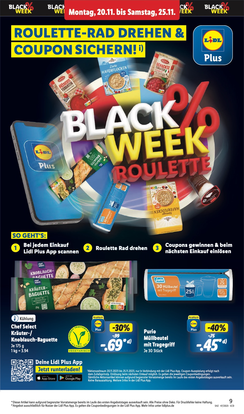 Lidl Prospekt Black Week Deals 2023 Seite 9