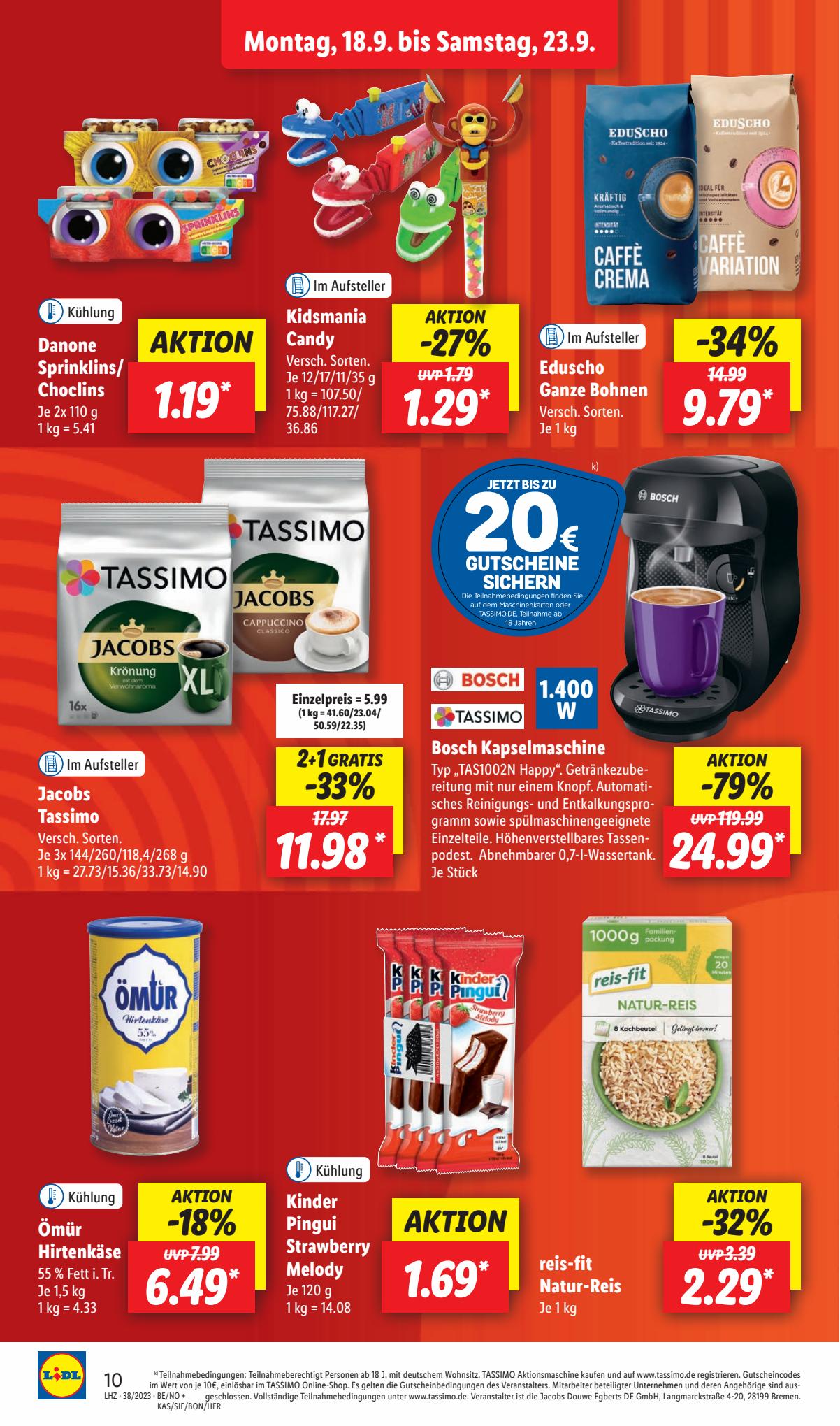 Lidl Prospekt Plus 18 – 23 September 2023 Seite 12