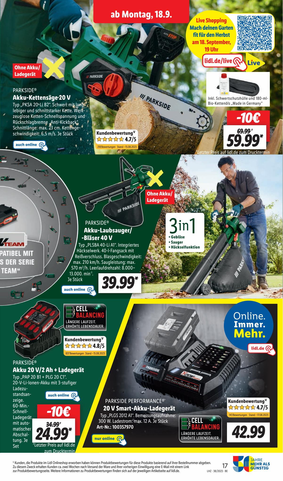 Lidl Prospekt Plus 18 – 23 September 2023 Seite 23