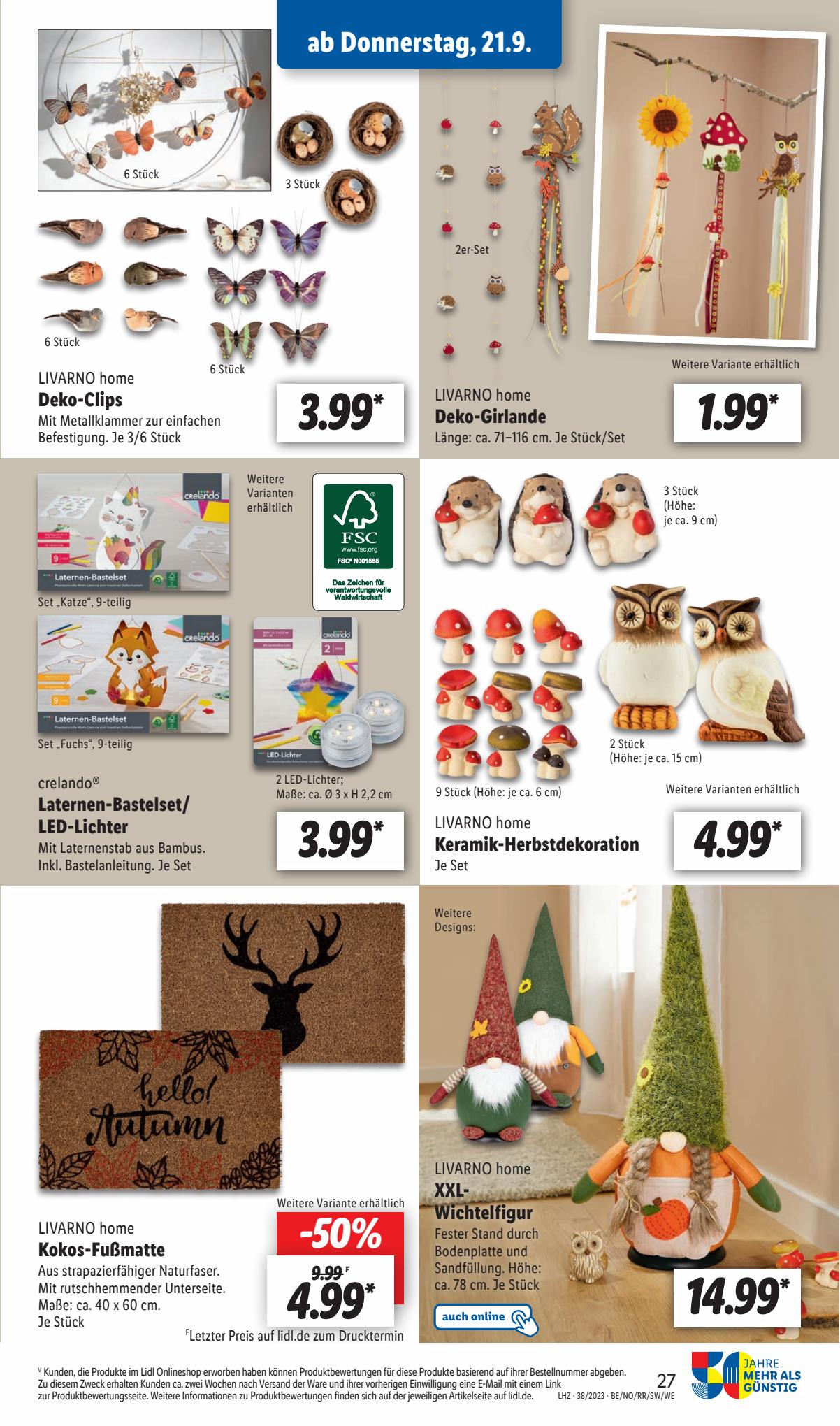 Lidl Prospekt Plus 18 – 23 September 2023 Seite 35