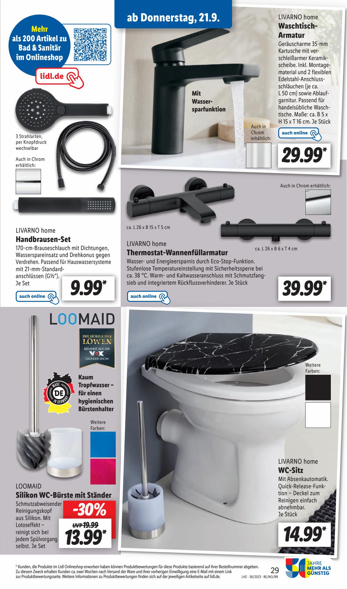 Lidl Prospekt Plus 18 – 23 September 2023 Seite 39